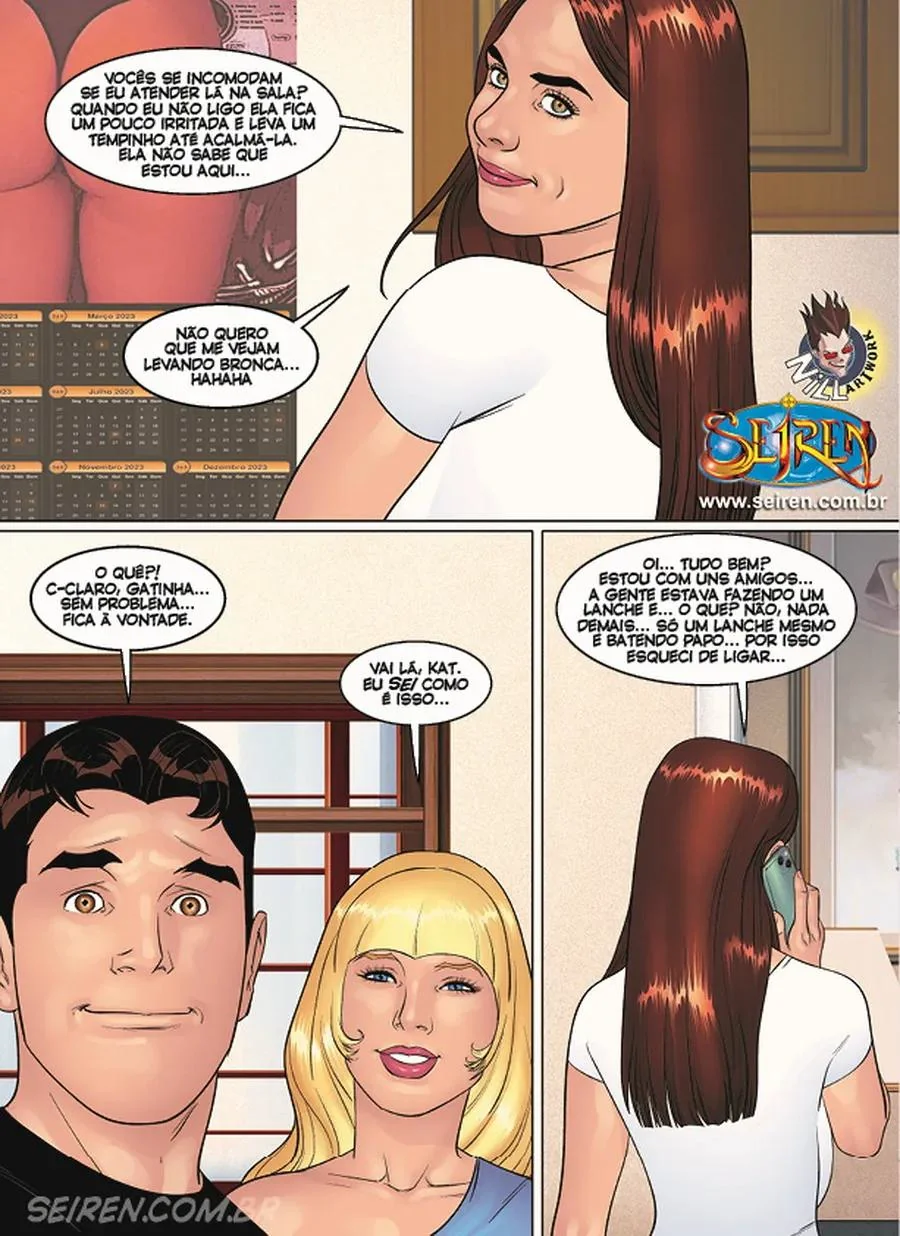 Priminha Gostosa 27: Putaria Anal em HQ Brasileiro