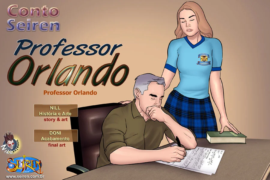 Professor Orlando: O Matemático da Piroca Grossa em Hentai HQ Brasileiro