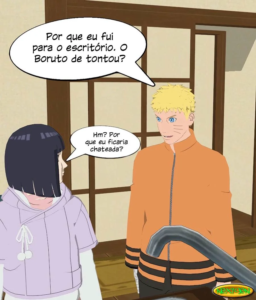 Boruto Fodendo Mamãe Hinata na Ausência do Papai – Hentai HQ Brasileiro