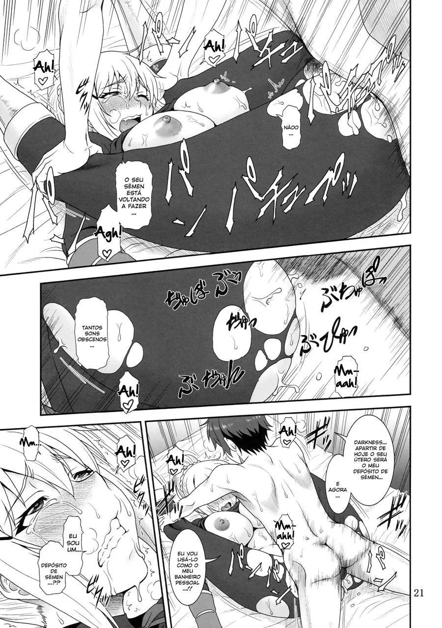 Piranha do KonoSuba Hentai: Flagrou Pau Duro e Quer Rola em HQ Brasileiro!