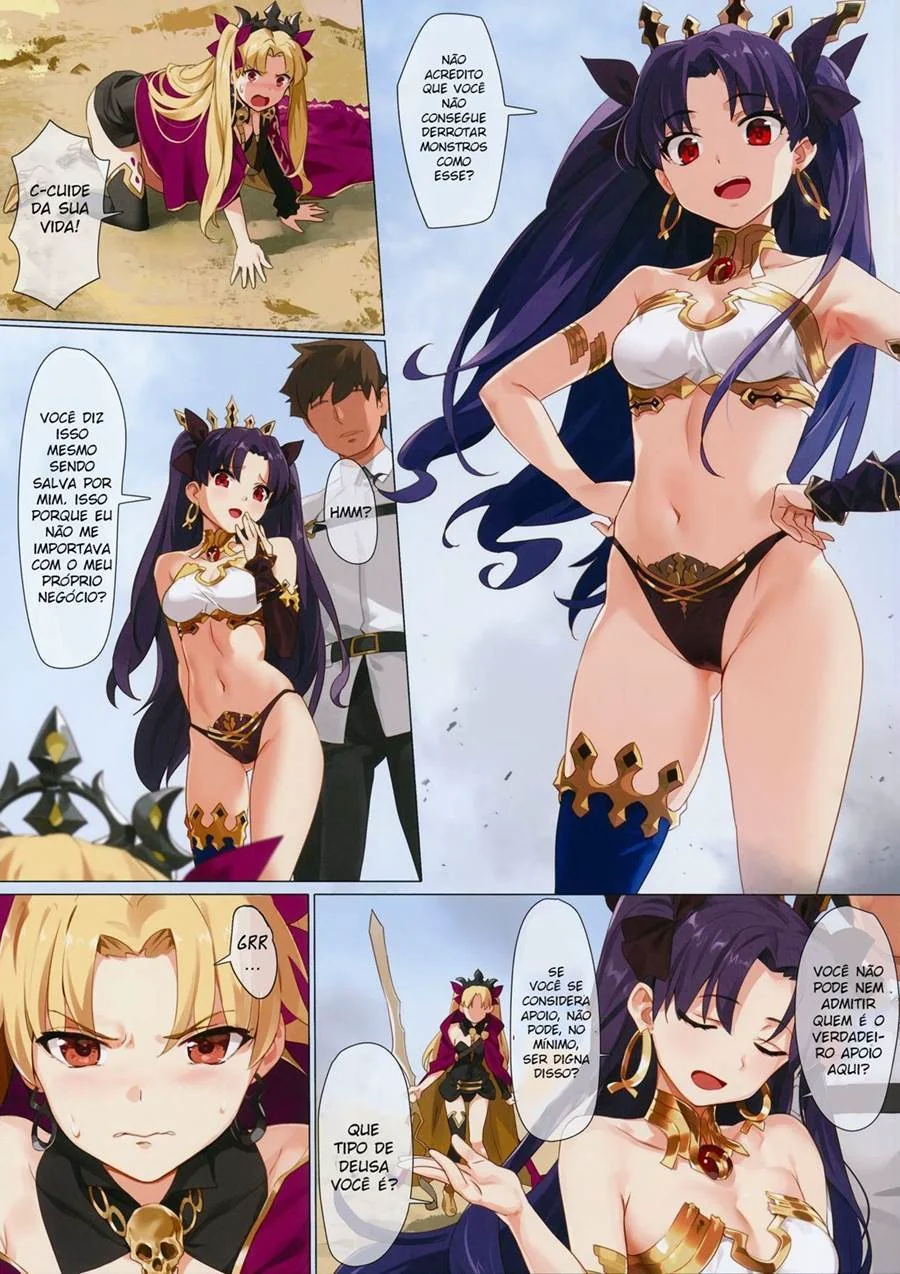 Incesto entre irmãs lésbicas em orgia com Succubus Hentai em HQ Brasileira