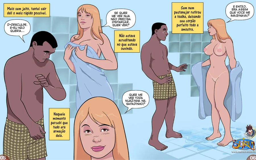 Marlene e suas filhas: Um paraíso de pirocas no Rio – Hentai HQ Brasileiro