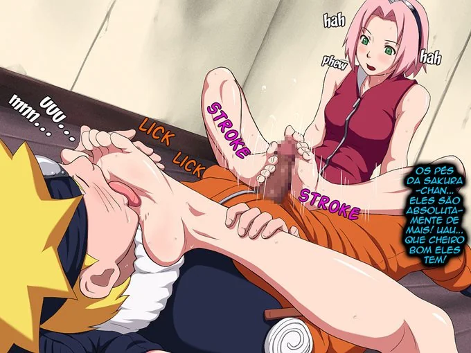 Hinata sendo fodida por Naruto em hentai HQ brasileiro de tirar o fôlego!