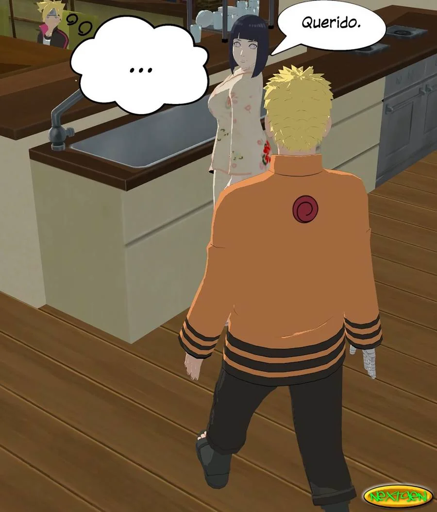 Boruto Fodendo Mamãe Hinata na Ausência do Papai – Hentai HQ Brasileiro