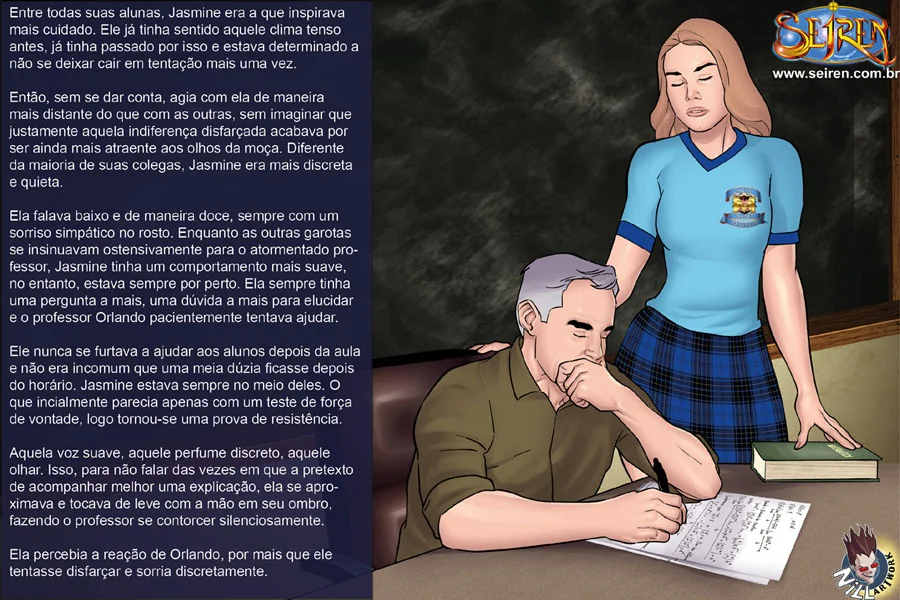 Professor Orlando: O Matemático da Piroca Grossa em Hentai HQ Brasileiro