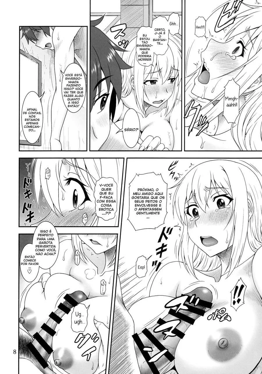 Piranha do KonoSuba Hentai: Flagrou Pau Duro e Quer Rola em HQ Brasileiro!