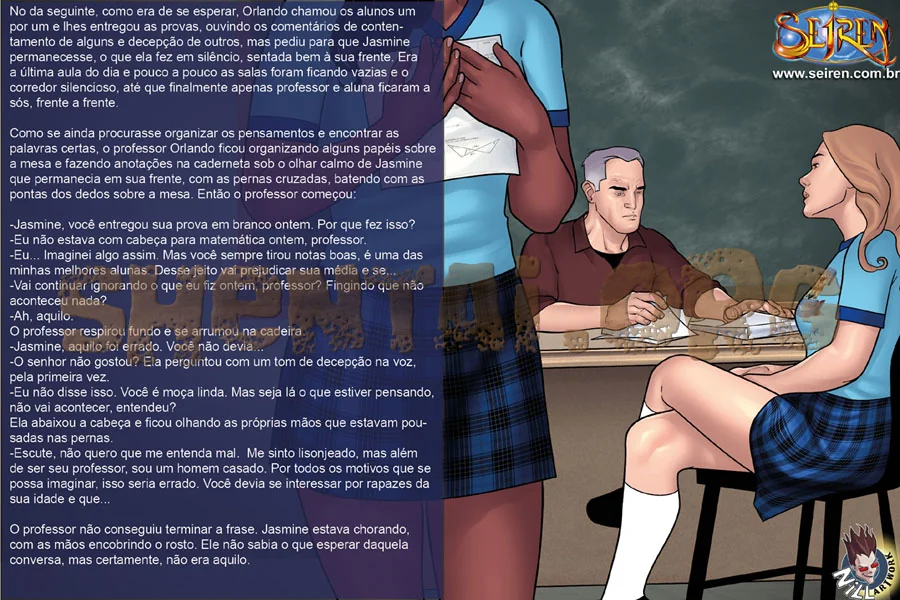 Professor Orlando: O Matemático da Piroca Grossa em Hentai HQ Brasileiro