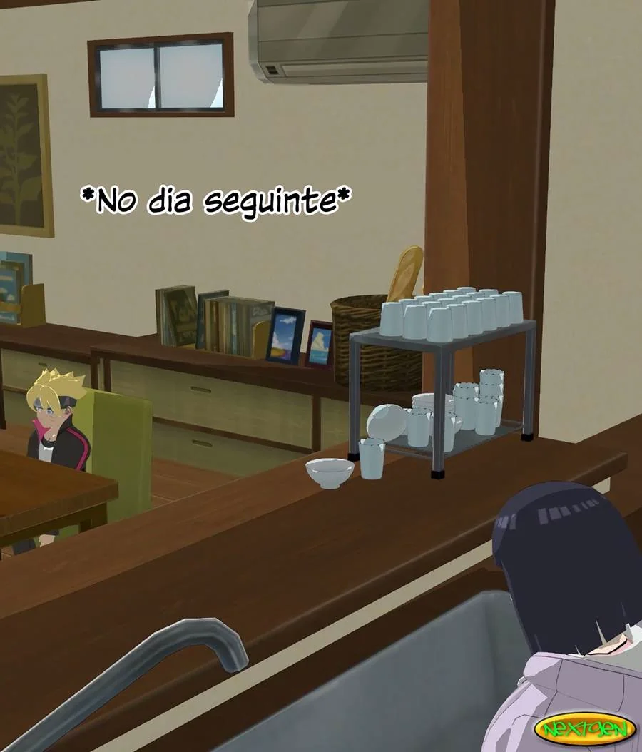 Boruto Fodendo Mamãe Hinata na Ausência do Papai – Hentai HQ Brasileiro