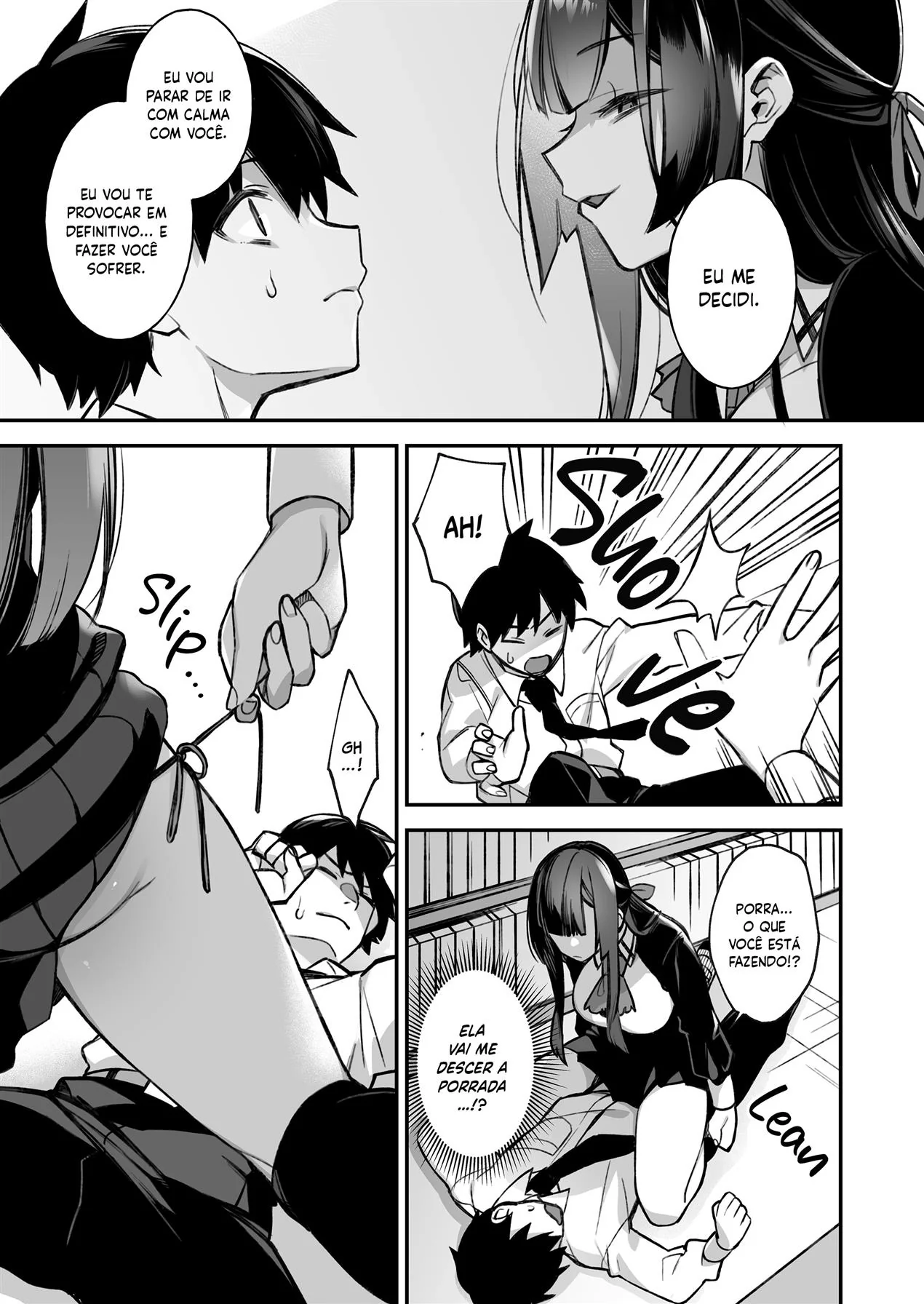Minagi: A Jornada da Piranha Sedenta por Pica em Hentai HQ Brasileiro