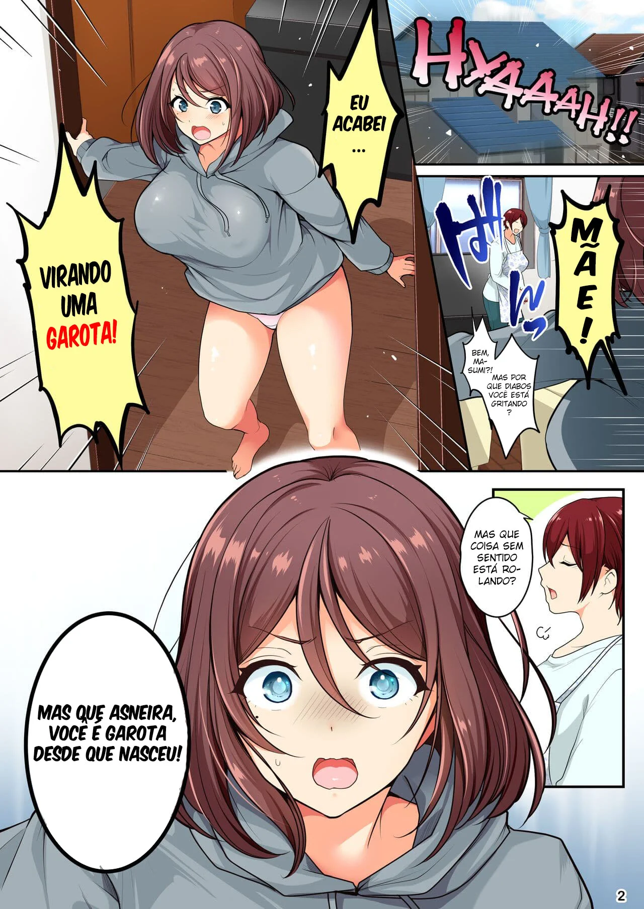 Amor e Sacanagem: A Piranha e a Piroca – Hentai HQ Brasileiro
