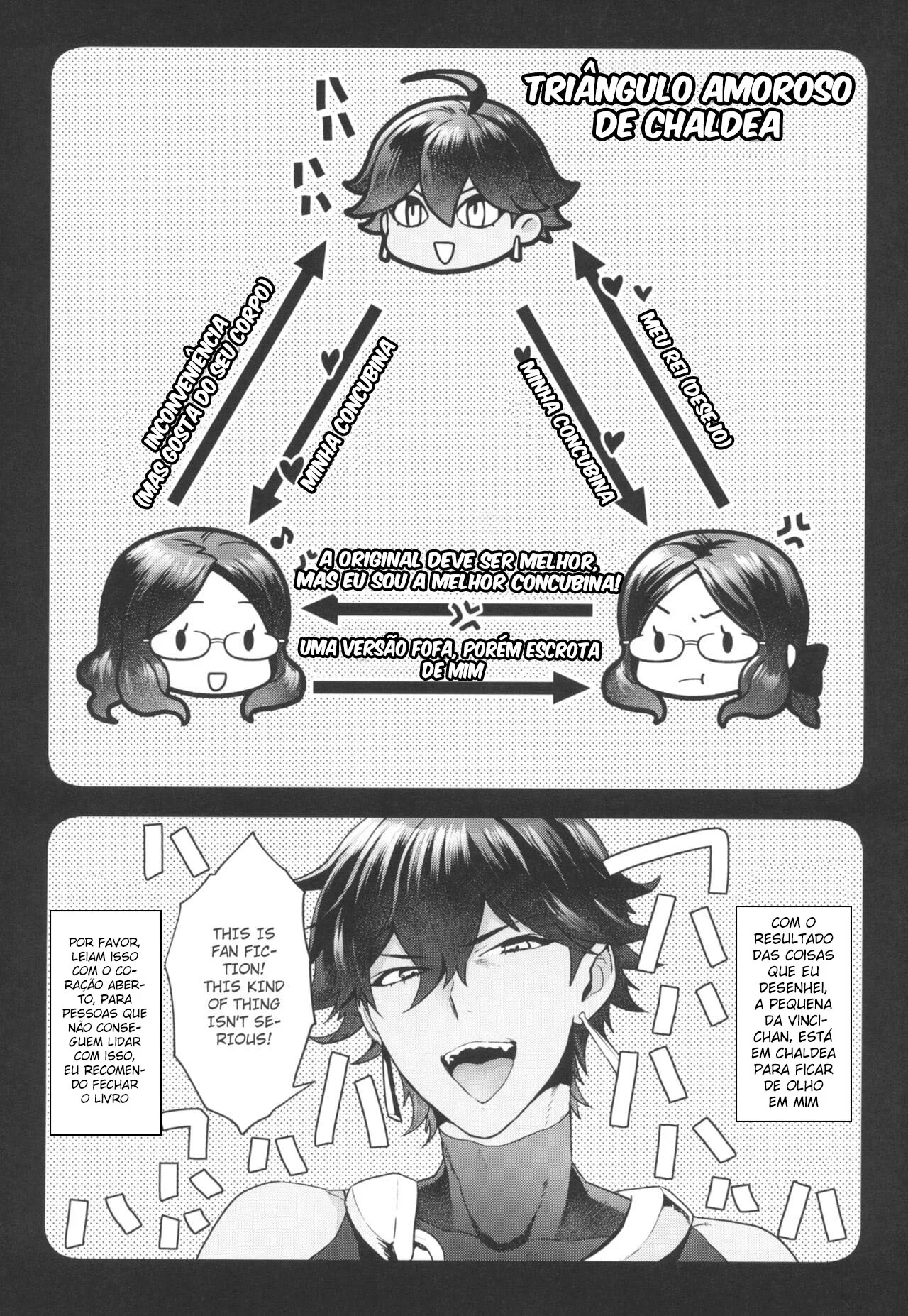 Disputa de buceta: Da Vinci vs Da Vinci em duelos de pica por Rei Ozymandias em HQ de Hentai