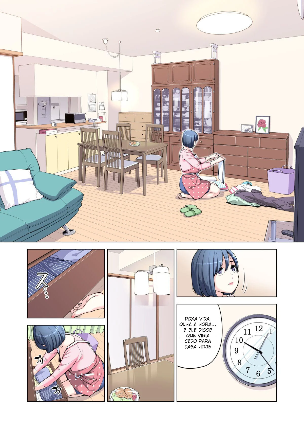 Vizinha Piranha: Moshizuki e Mami na Pica Enquanto Keiko se Junta à Putaria em Manga de Hentai