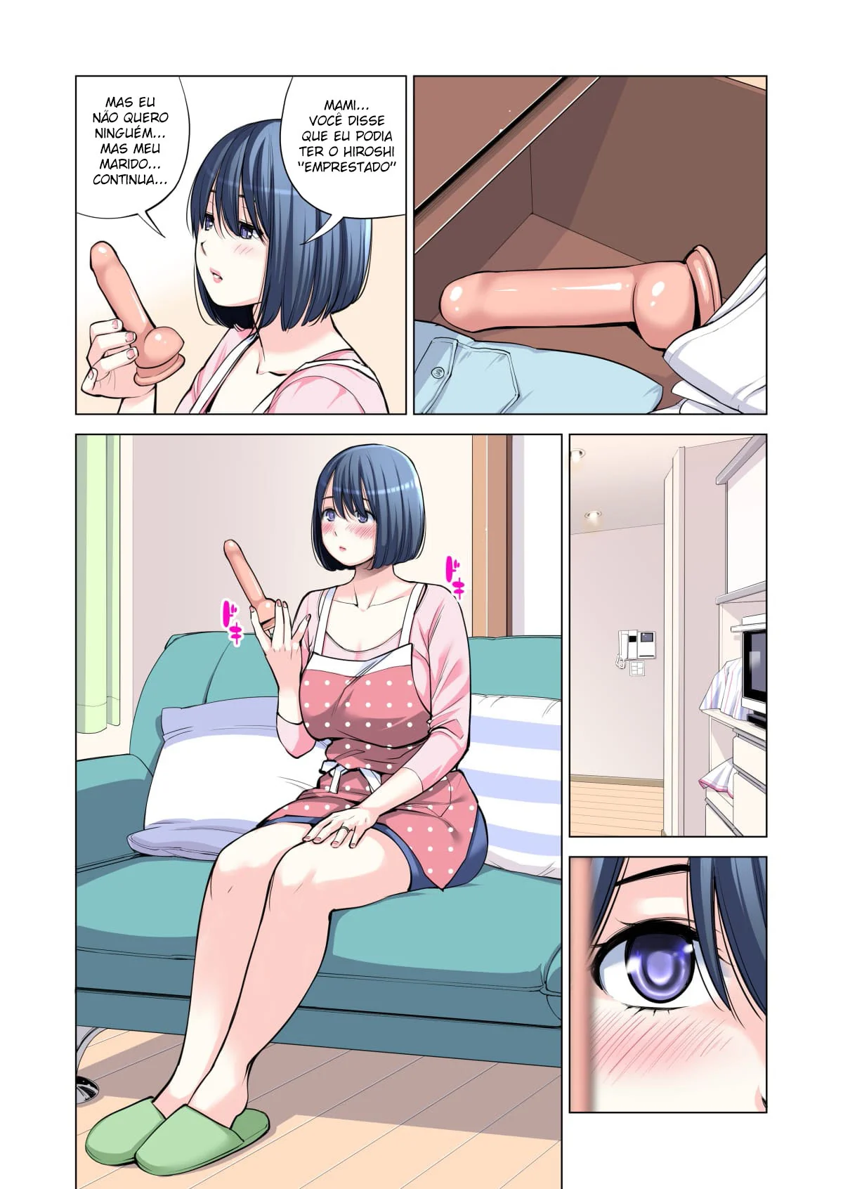 Vizinha Piranha: Moshizuki e Mami na Pica Enquanto Keiko se Junta à Putaria em Manga de Hentai