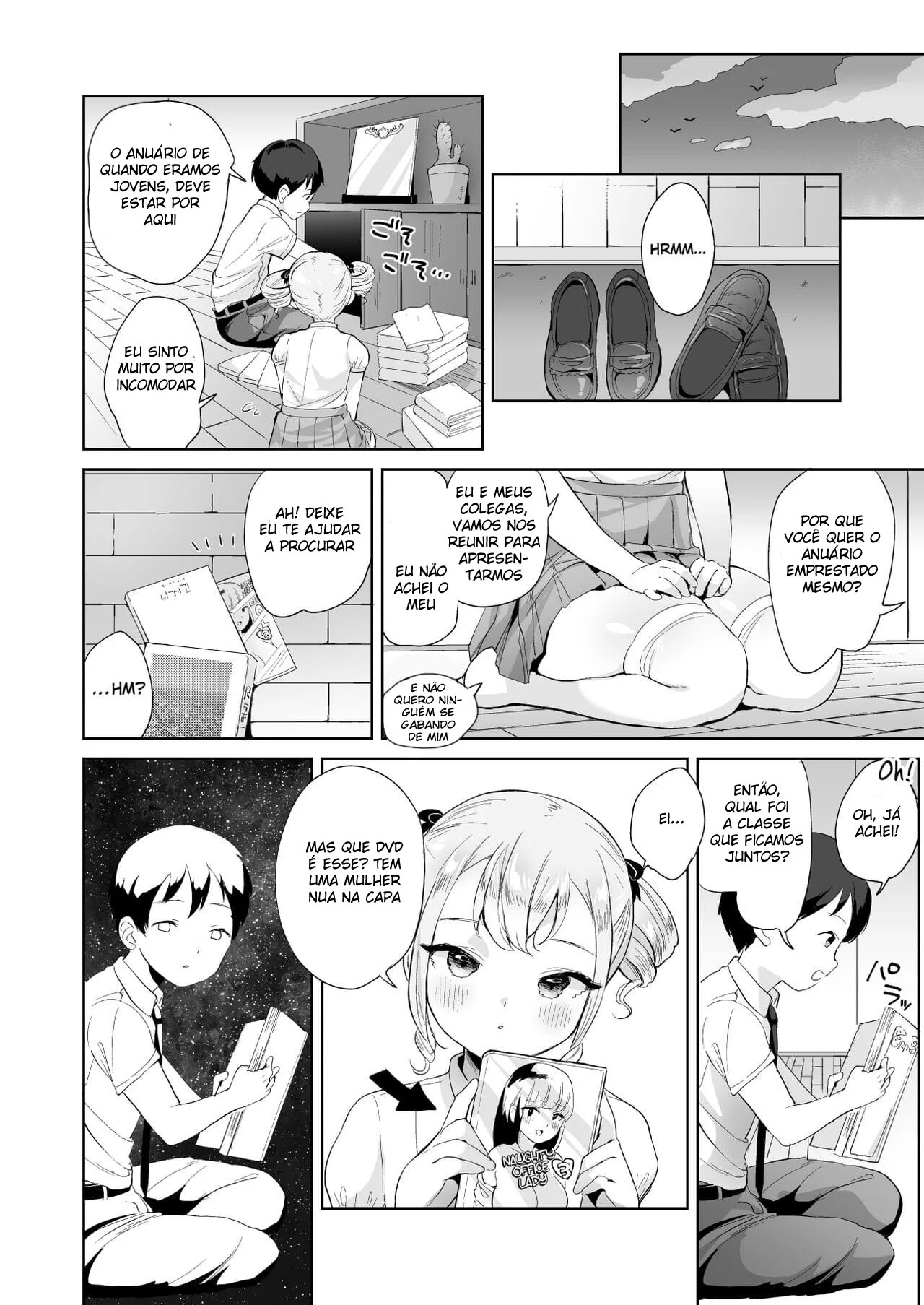 Alice e seu professor: A piranha curiosa” em hentai HQ