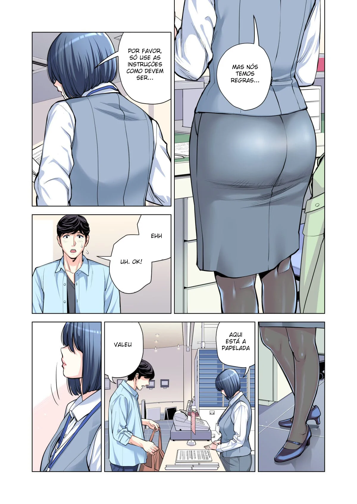Minagi: A Jornada da Piranha Sedenta por Pica em Hentai HQ Brasileiro