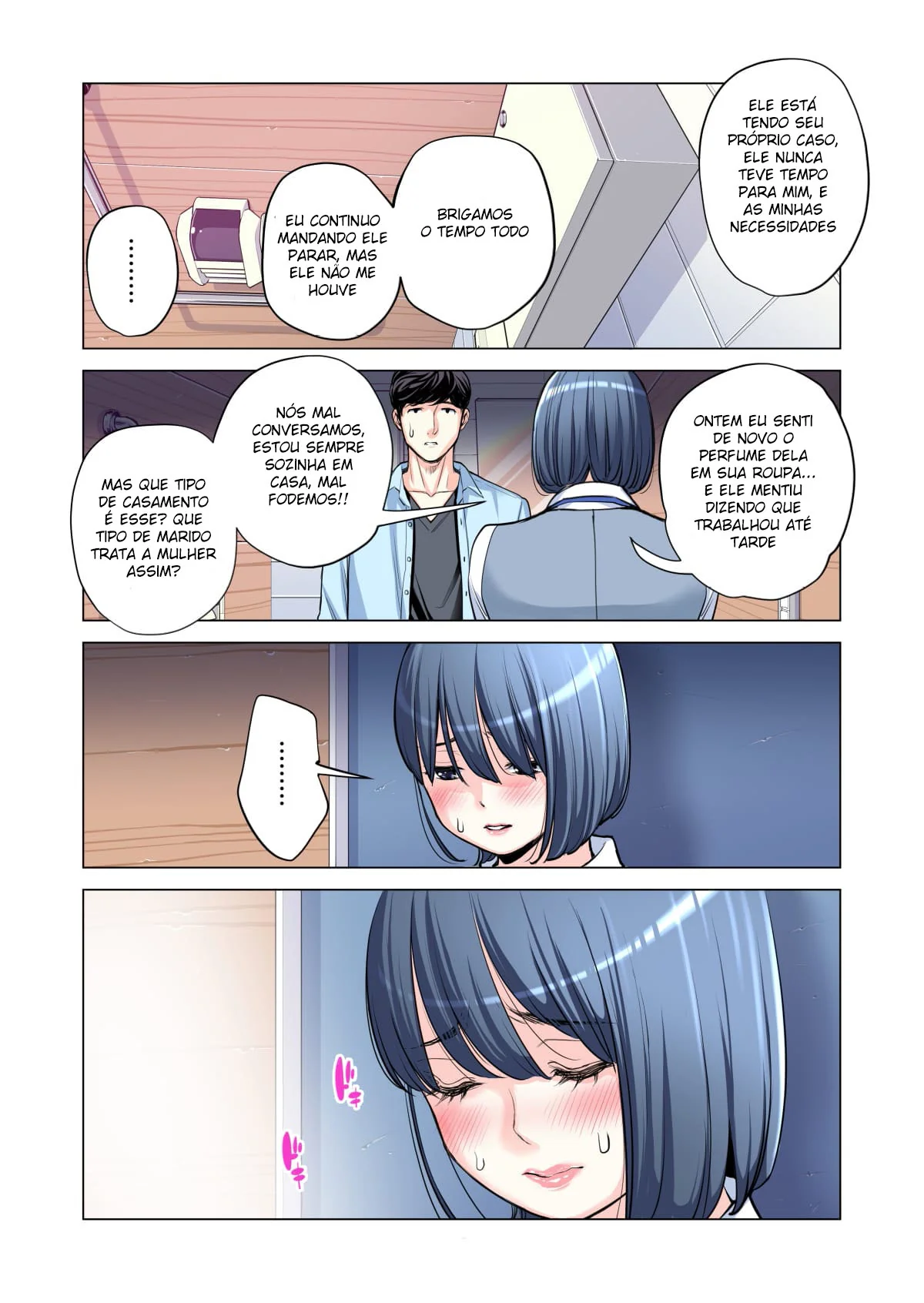 Vizinha Piranha: Moshizuki e Mami na Pica Enquanto Keiko se Junta à Putaria em Manga de Hentai