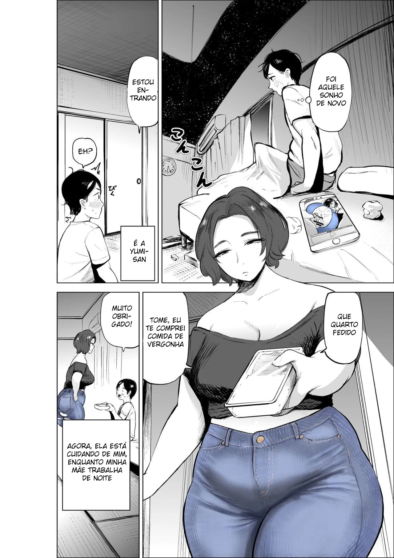 Chiyo-chan e a Rola Espiritual de Ten-kun: A Piranha dos Espíritos em Hentai HQ Brasileiro