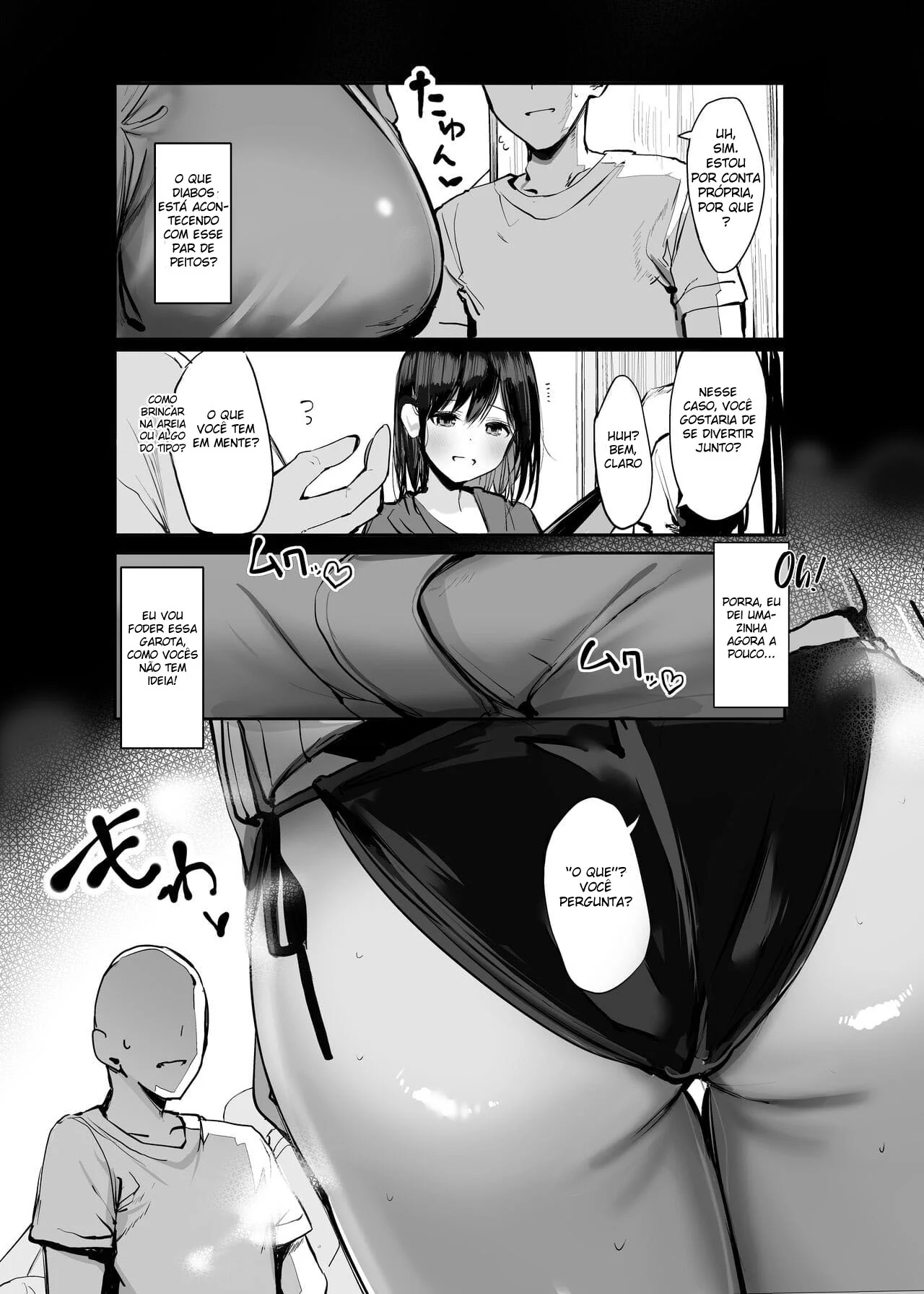 Piranha na Praia: A Rola Sortuda do Surfista Tarado – Hentai HQ Brasileiro