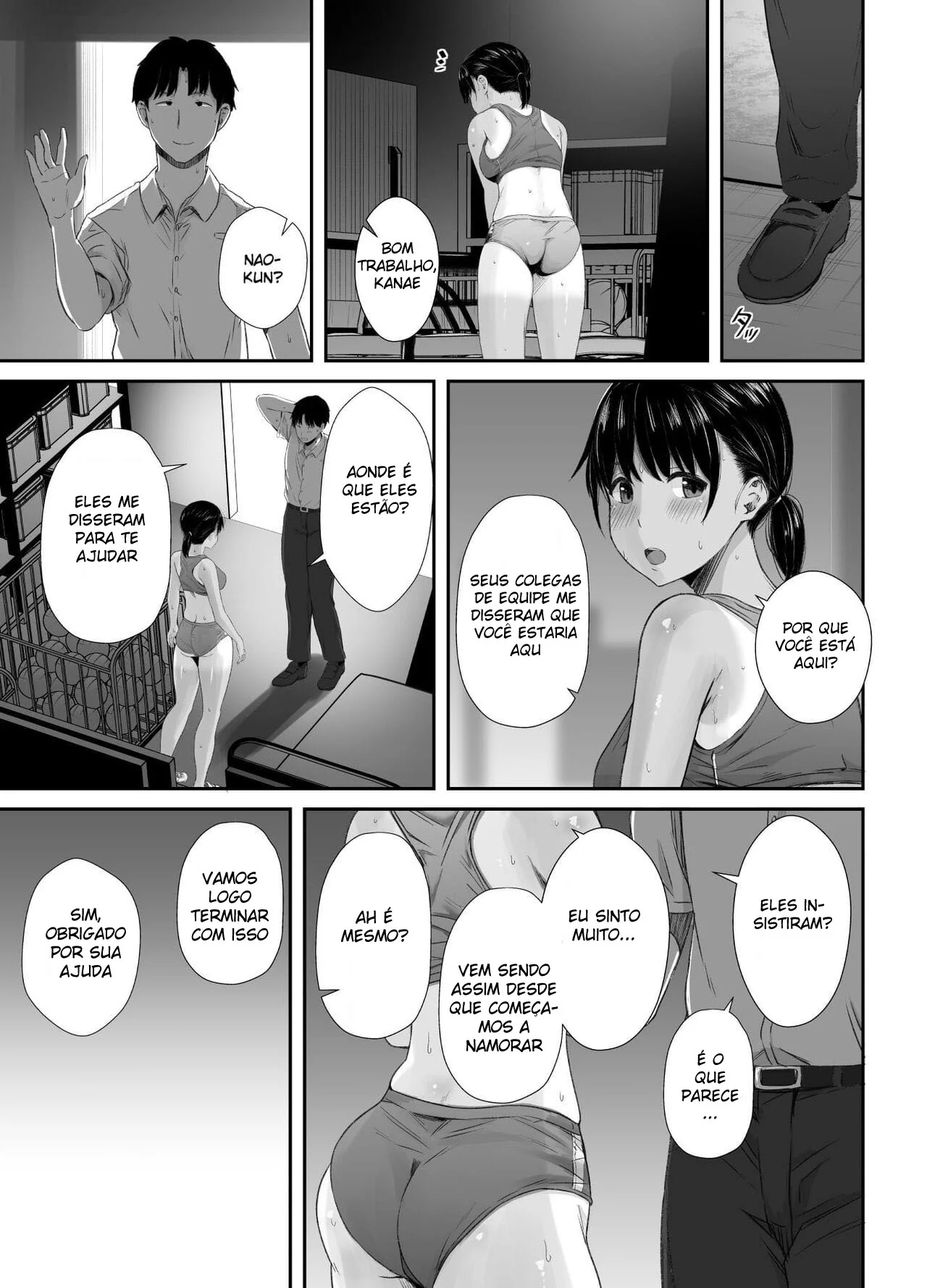 A Aluna Piranha da Escola Dando em Tudo que é Canto para o Professor Tarado em Hentai HQ Brasileiro