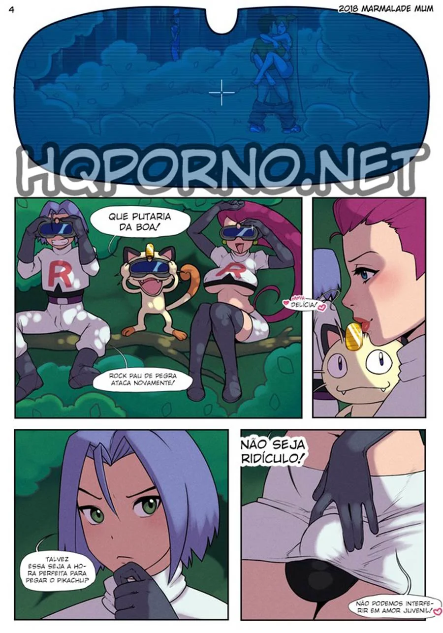 Ash descobre a putaria do Brock com a Misty e encontra seu lado hentai gay em HQ Brasileiro