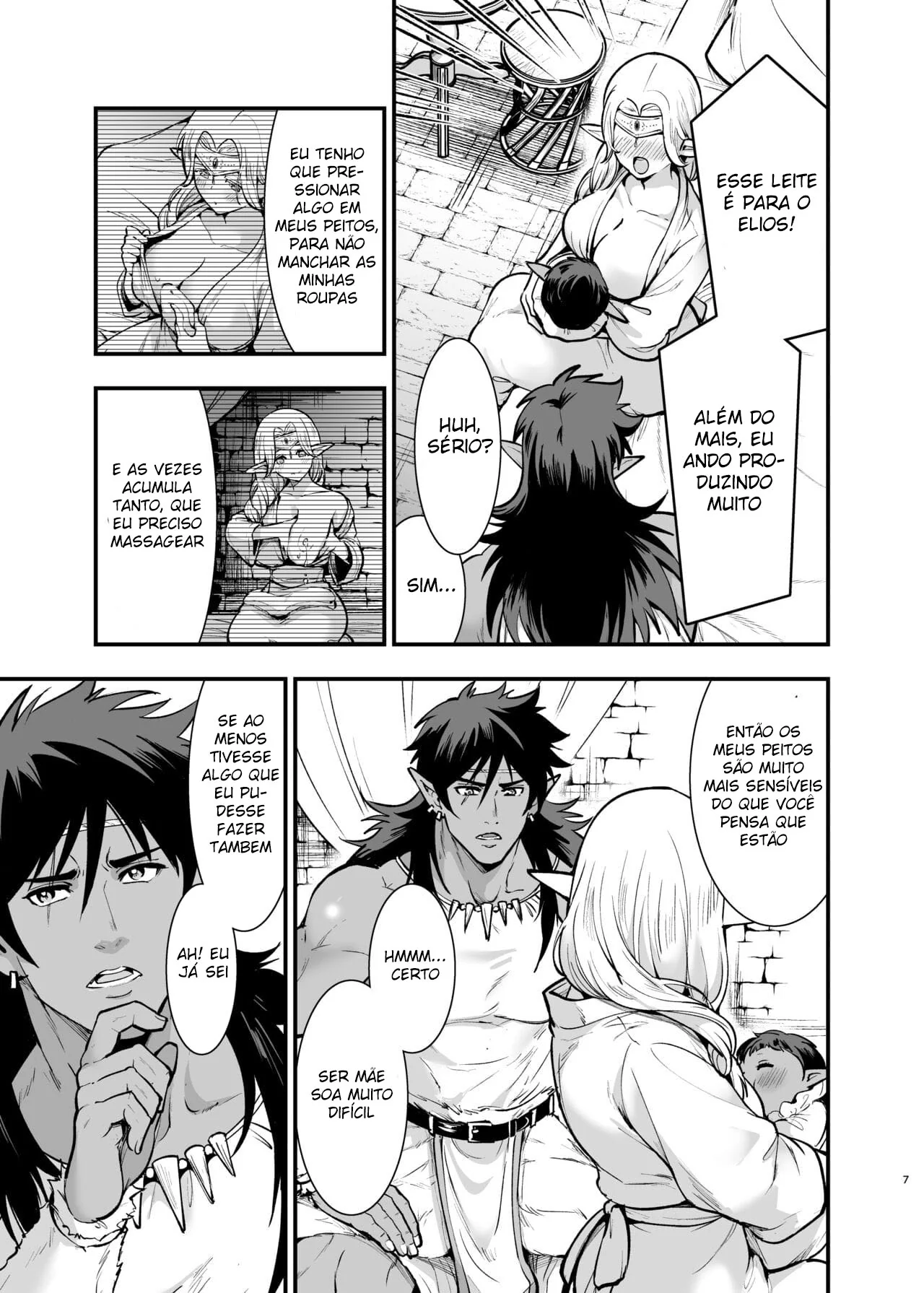 Casada Safada – Encontrando Prazer na Piroca do Animal de Estimação em Hentai HQ Brasileiro