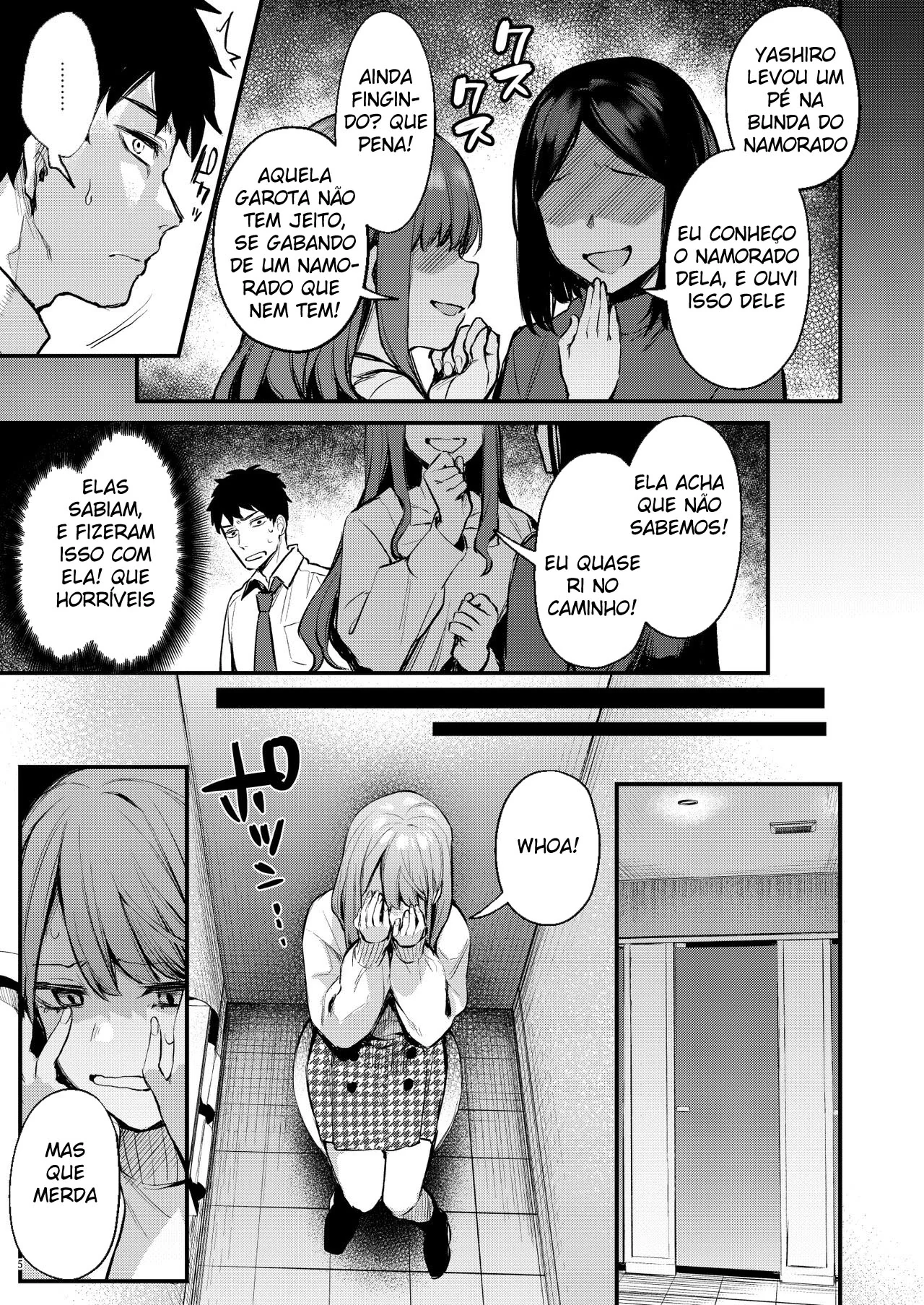 A Aluna Piranha da Escola Dando em Tudo que é Canto para o Professor Tarado em Hentai HQ Brasileiro