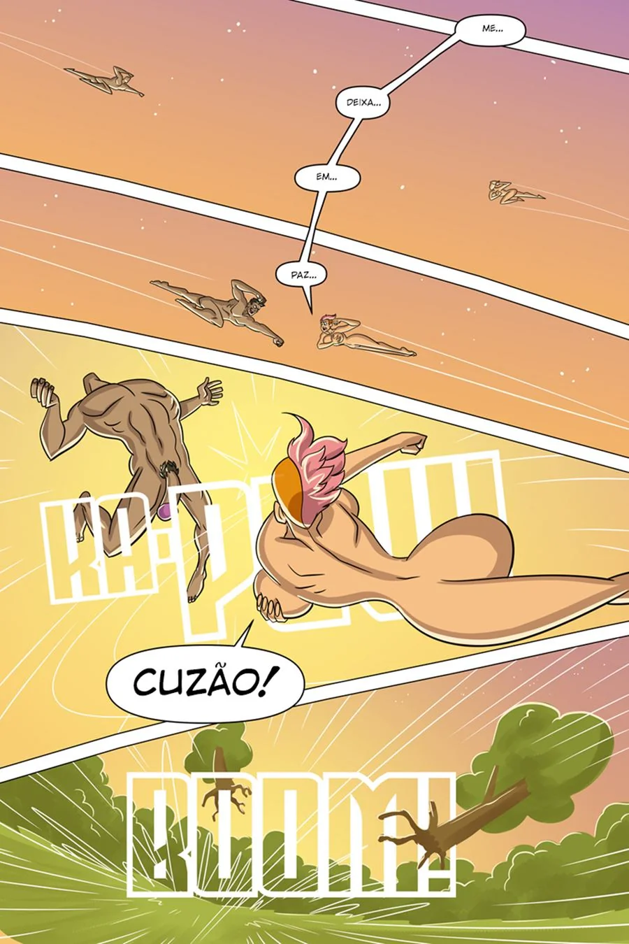 Mutano Fodendo a Buceta da Ravena em Teen Titans Hentai HQ Brasileiro