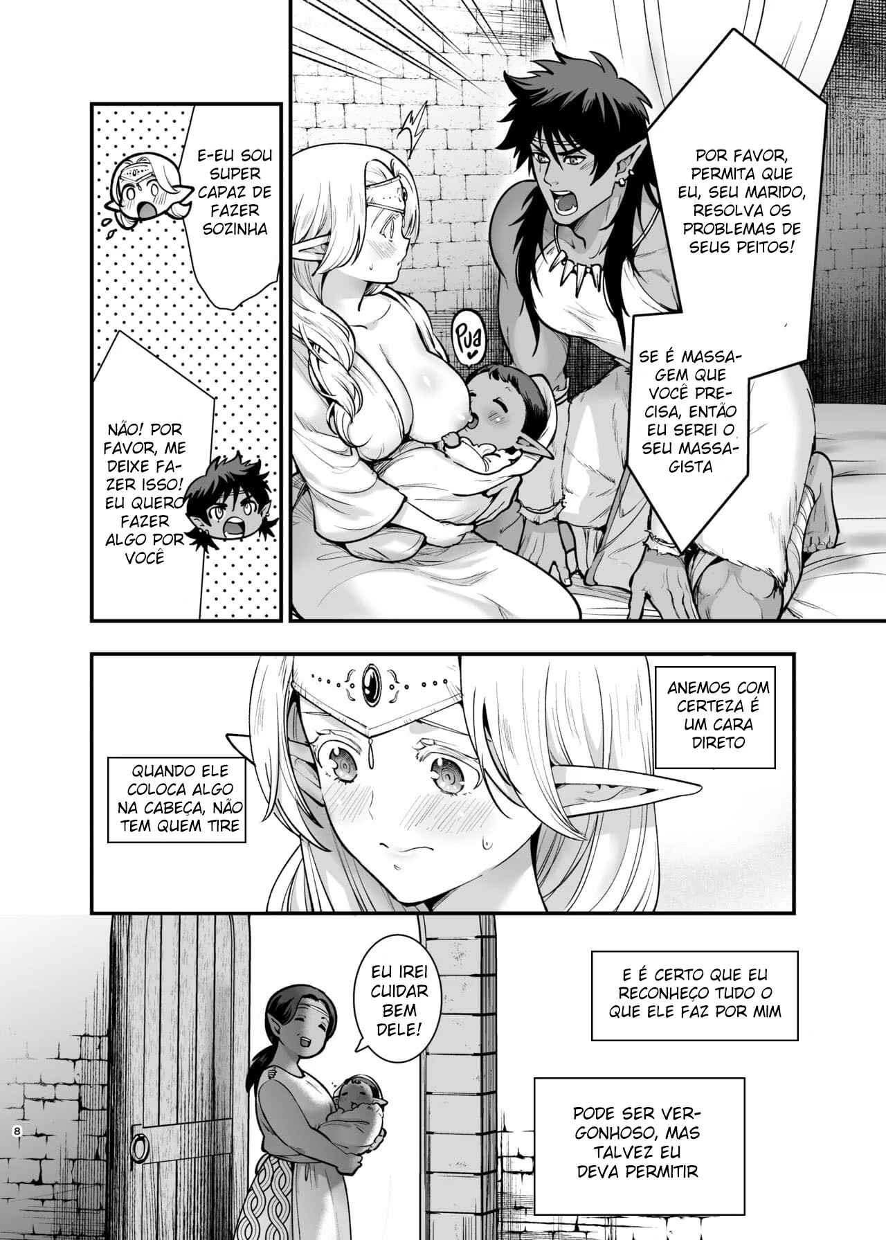 Casada Safada – Encontrando Prazer na Piroca do Animal de Estimação em Hentai HQ Brasileiro