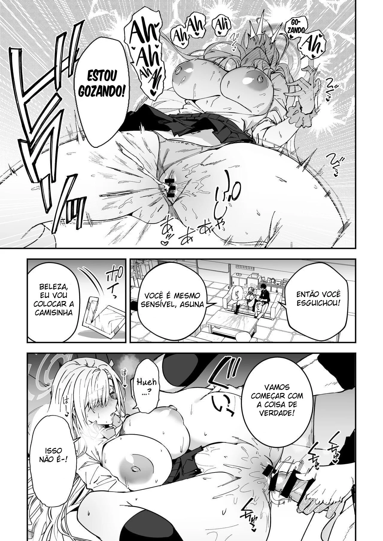 Professora Piranha: Namorada de Aluguel em Hentai HQ