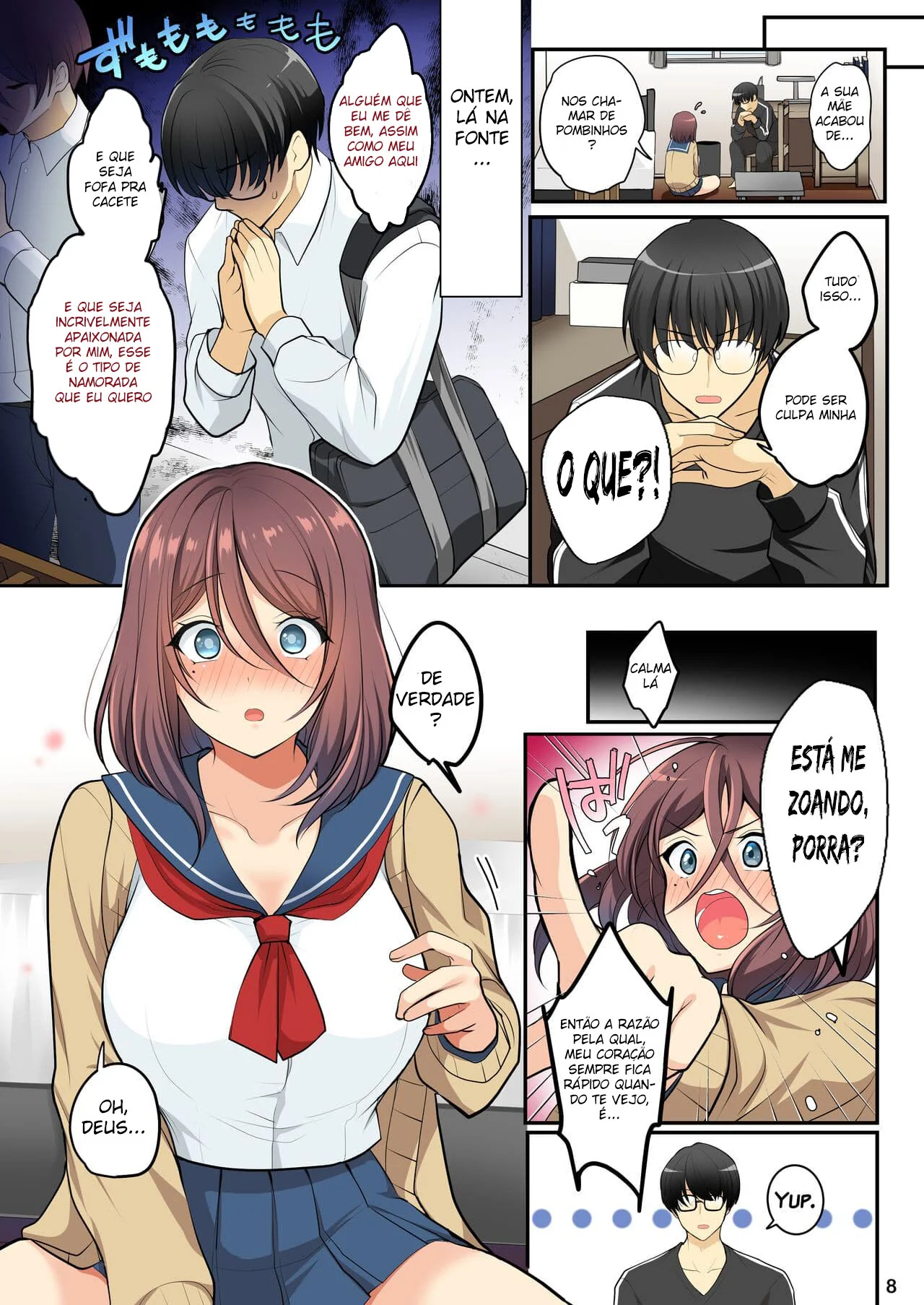 Amor e Sacanagem: A Piranha e a Piroca – Hentai HQ Brasileiro