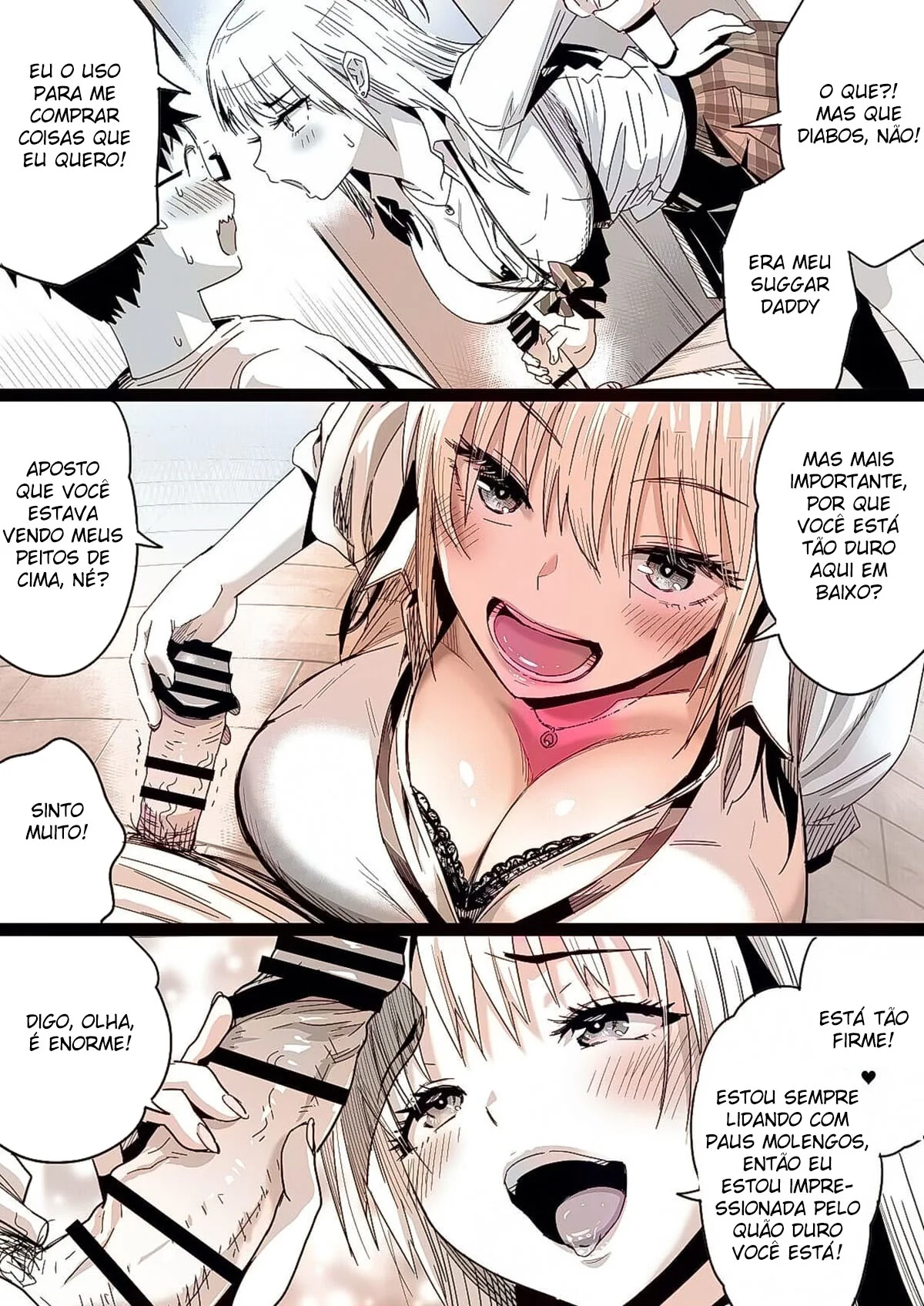 A Gyaru Safada da Buceta Gulosa – Tooru e Mika Em Uma Foda Alucinante em Hentai HQ Brasileiro