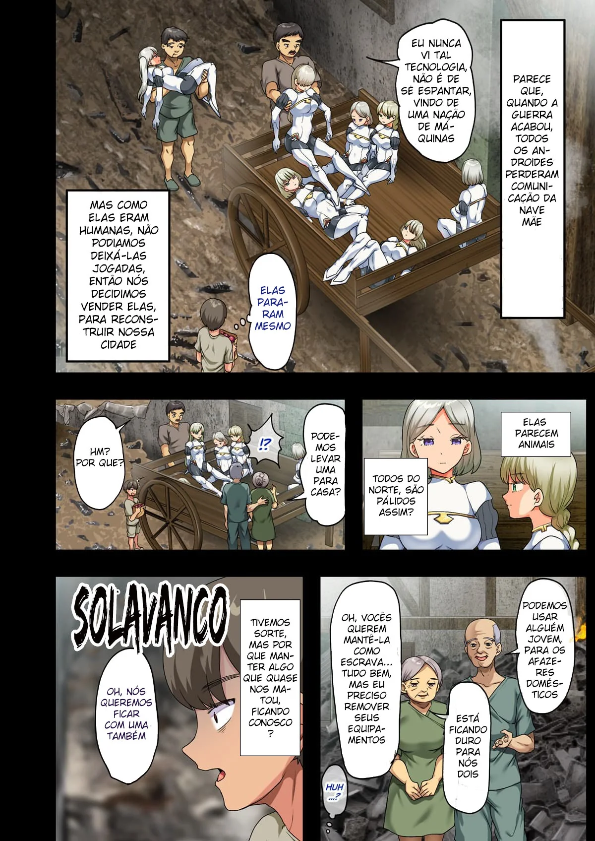 Nina, a Androide Piranha – Descobrindo o Amor em Família” em Hentai HQ