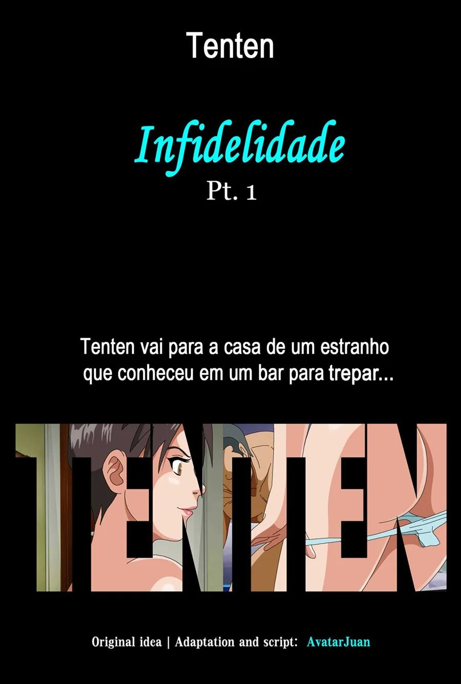 Foda proibida: Tenten da buceta quente é surpreendida pelo filho da piranha casada – Hentai HQ Brasileiro