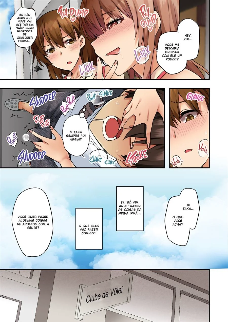 Fodendo a irmã e as piranhas do vôlei em hentai HQ brasileiro