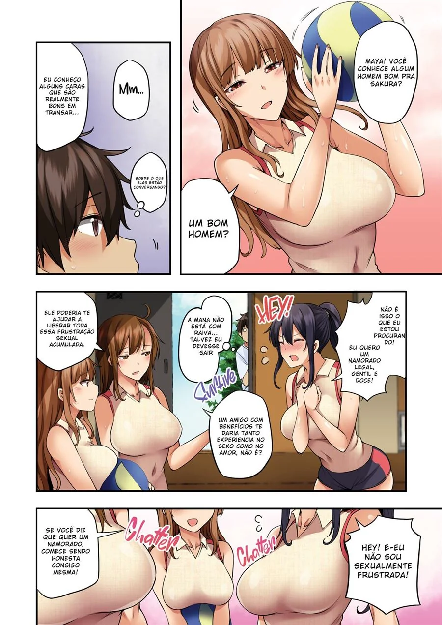 Fodendo a irmã e as piranhas do vôlei em hentai HQ brasileiro