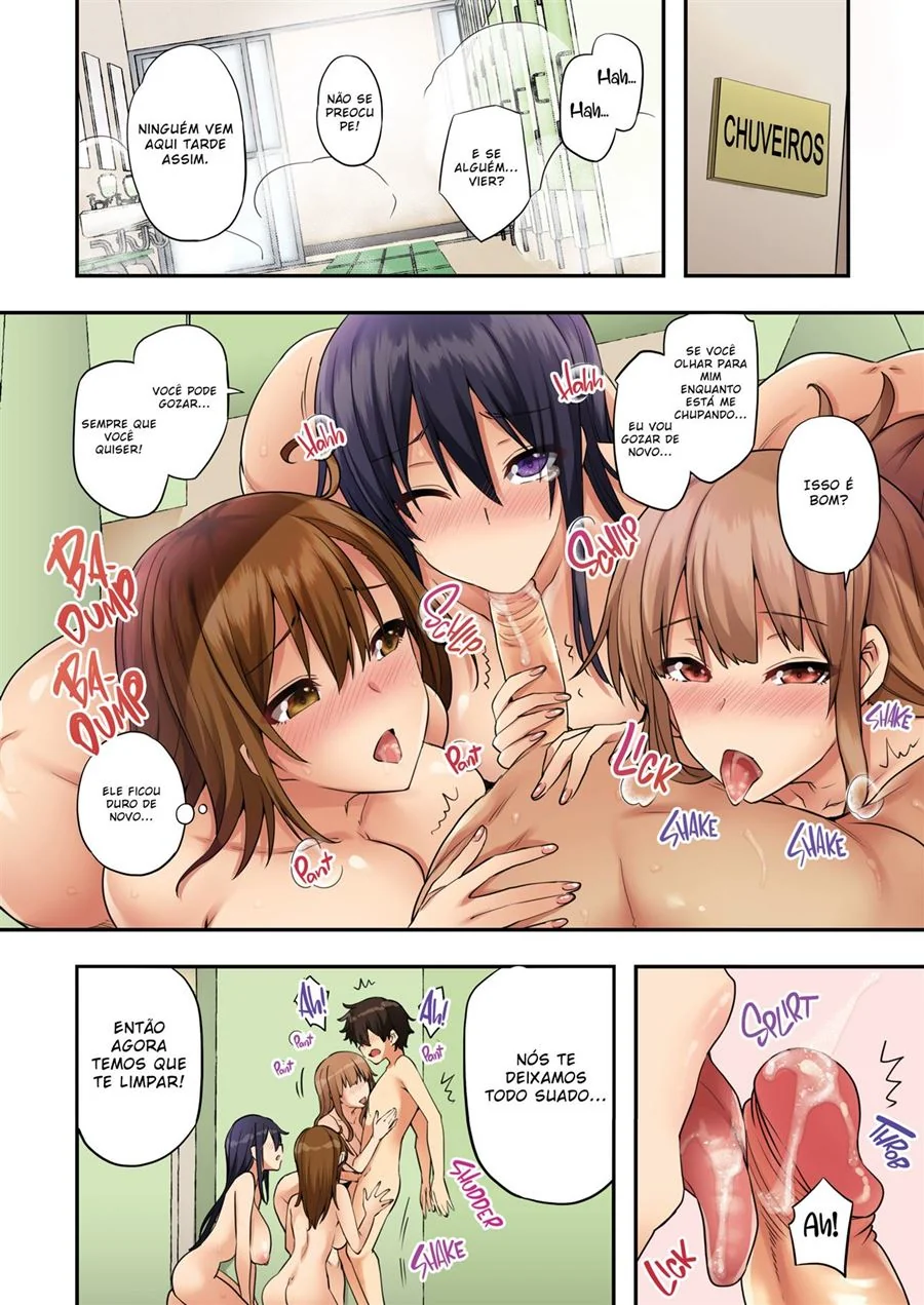 Fodendo a irmã e as piranhas do vôlei em hentai HQ brasileiro