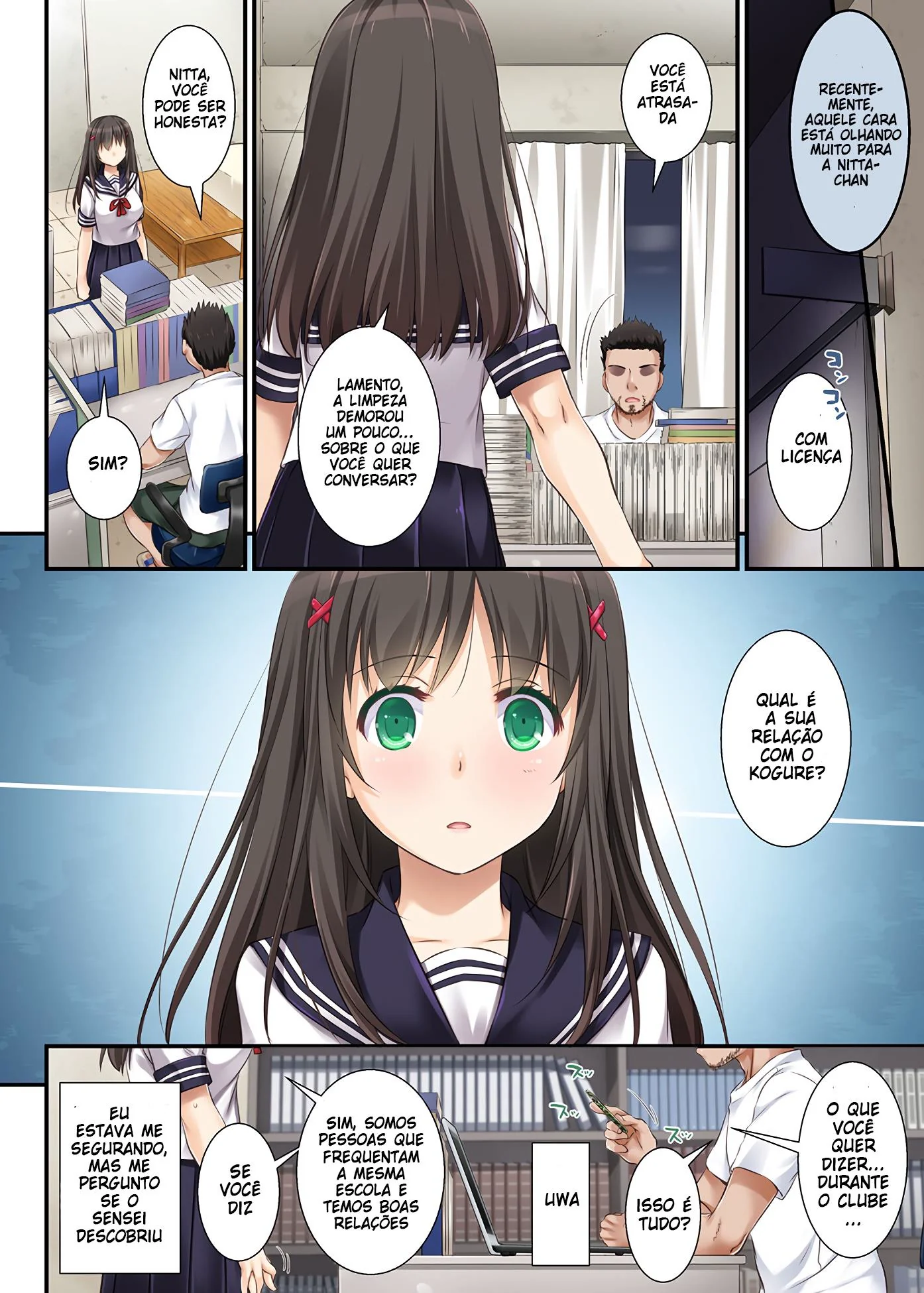 Priminha Safadinha – Gwen e o Pauzudo Tarado em Hentai HQ Brasileiro