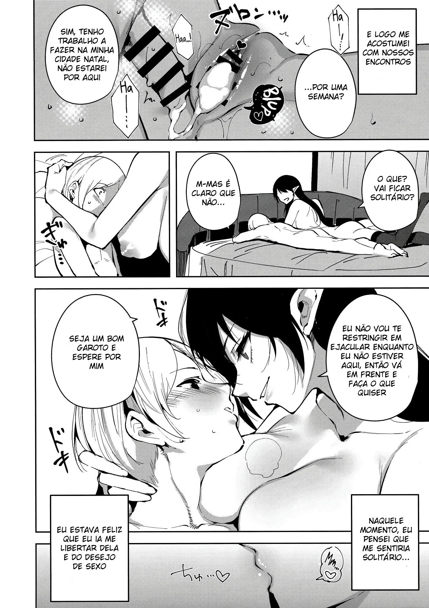 Succubus Sedenta: Satisfazendo a Piranha Sedutora em HQ Brasileiro de Hentai