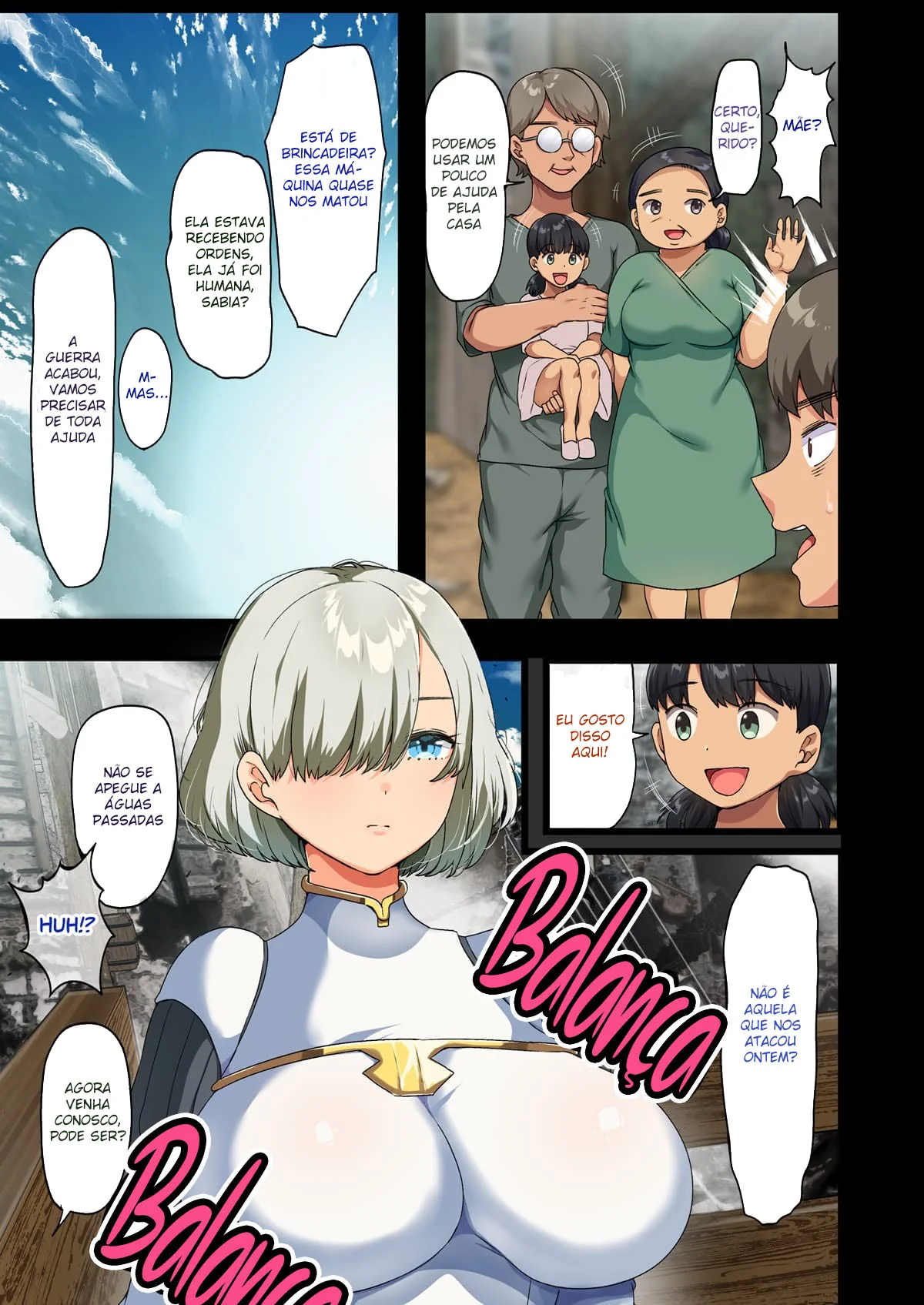 Androide Safada – A Nova Integração Familiar em Hentai HQ Brasileiro