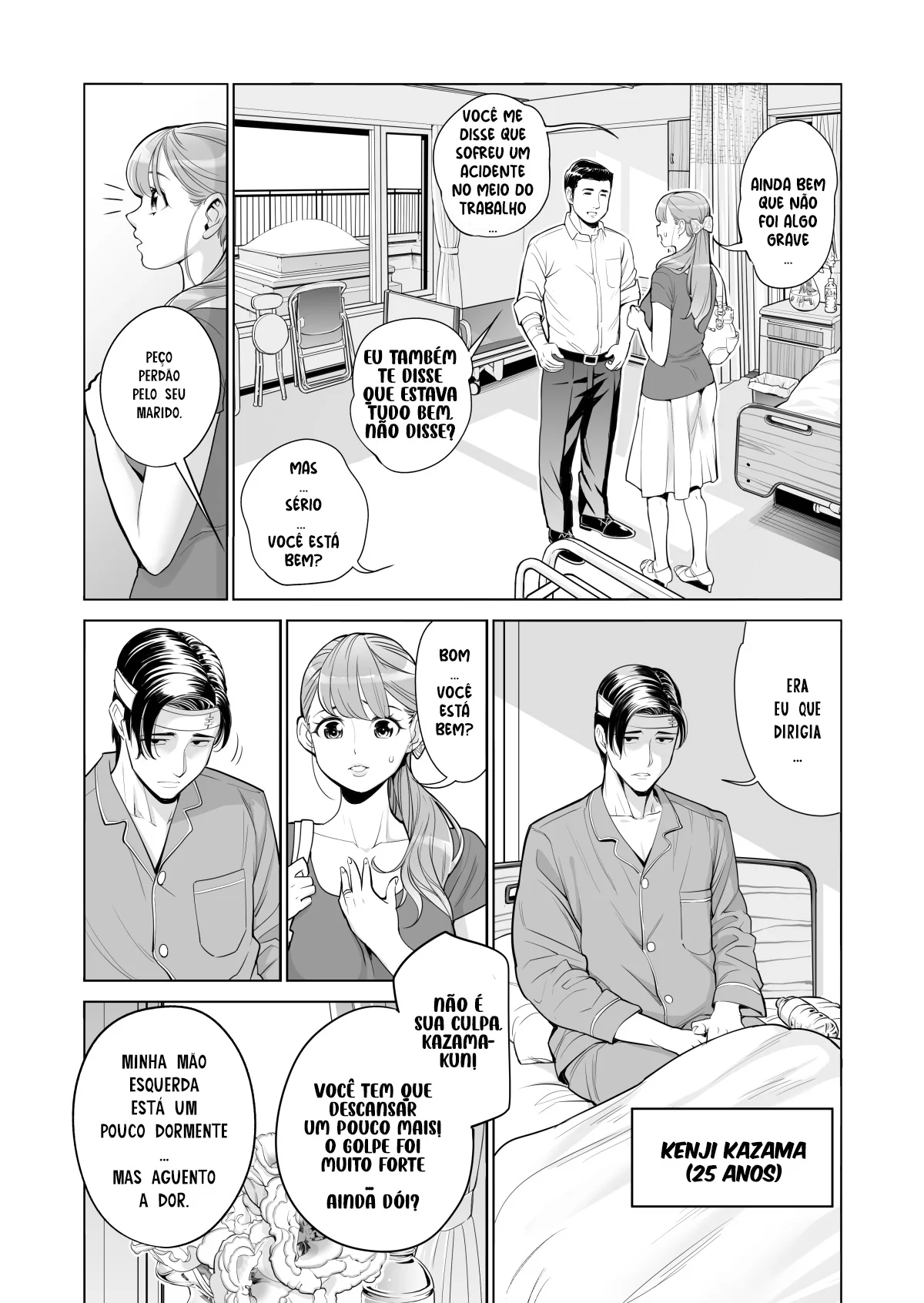 Fodendo a mãe viúva do meu amigo – Em hentai incesto HQ
