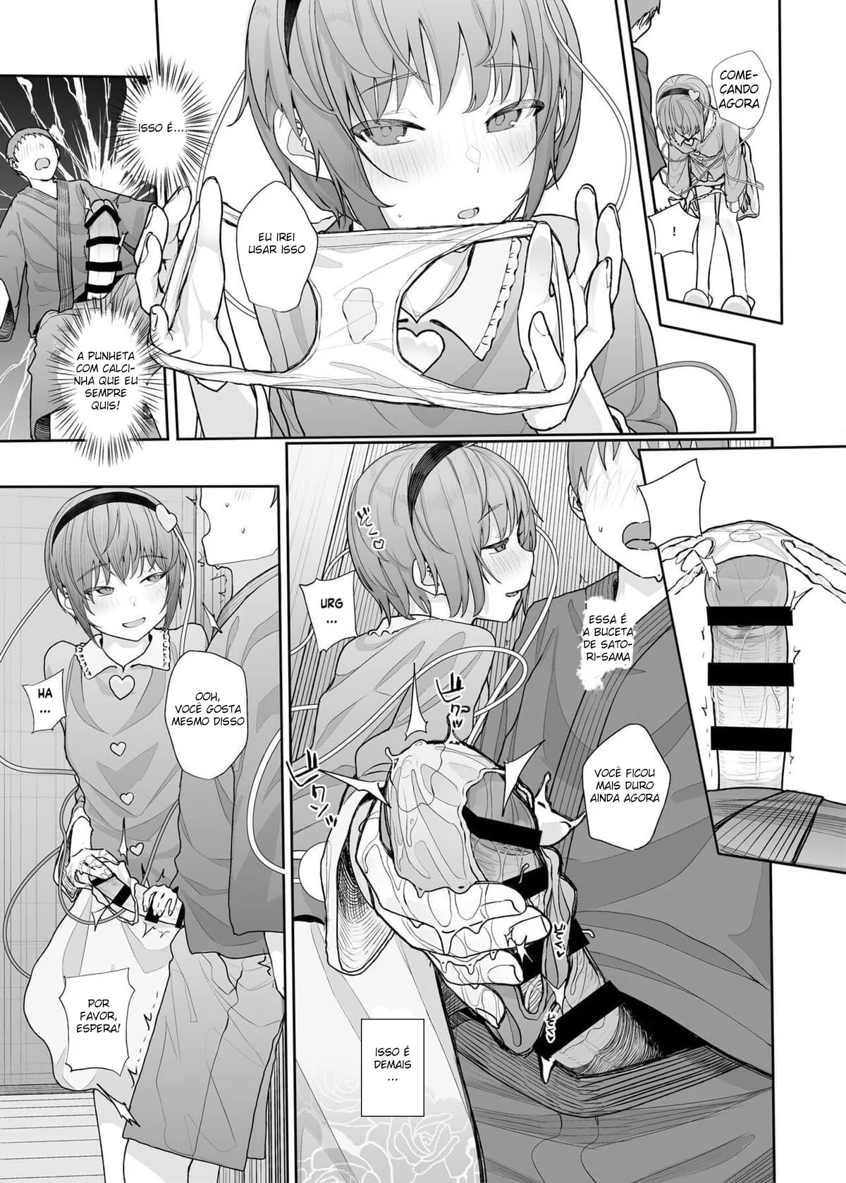 Piranha do Subconsciente: Domando a Satori-sama