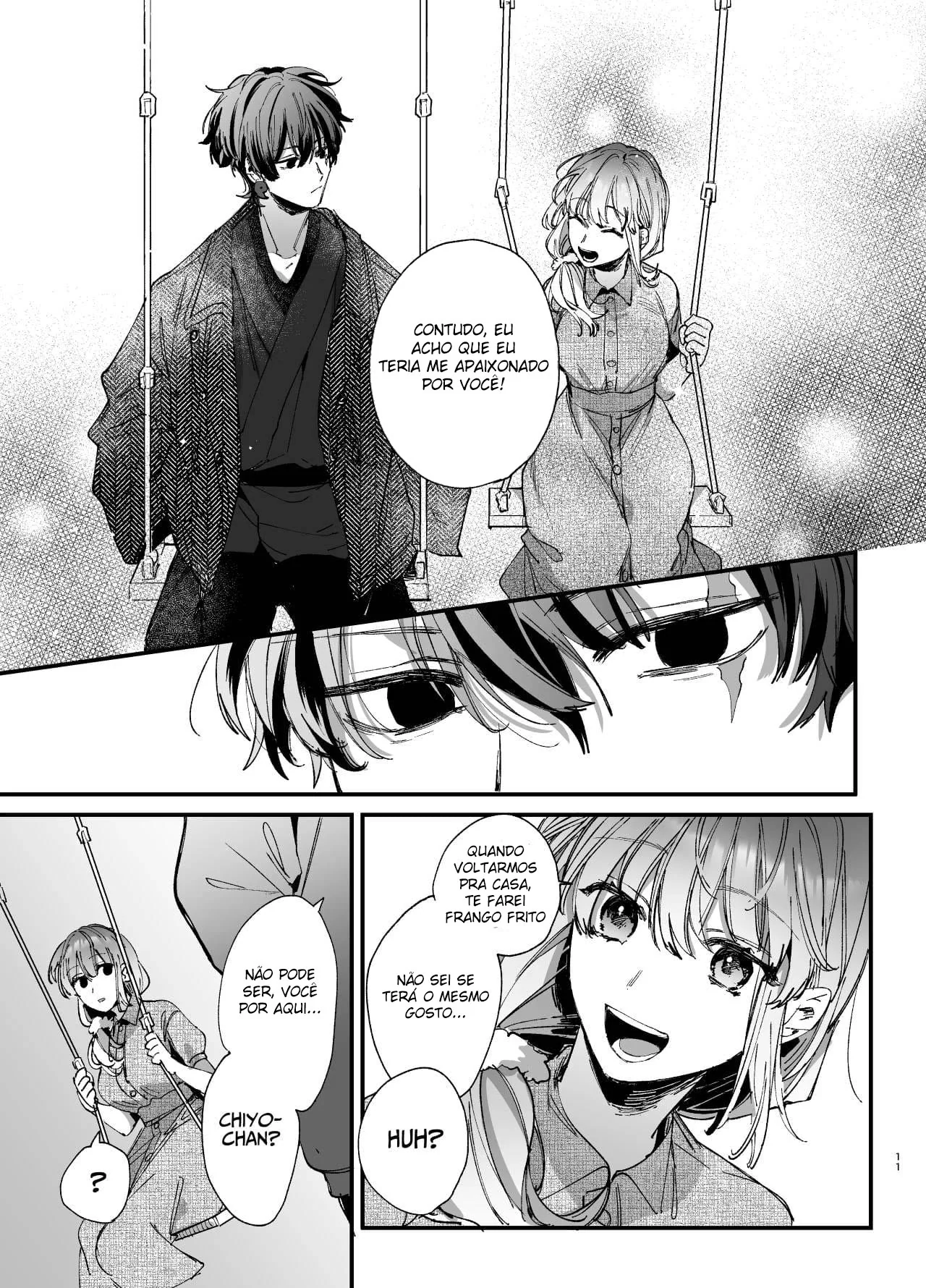 Chiyo-chan e a Rola Espiritual de Ten-kun: A Piranha dos Espíritos em Hentai HQ Brasileiro