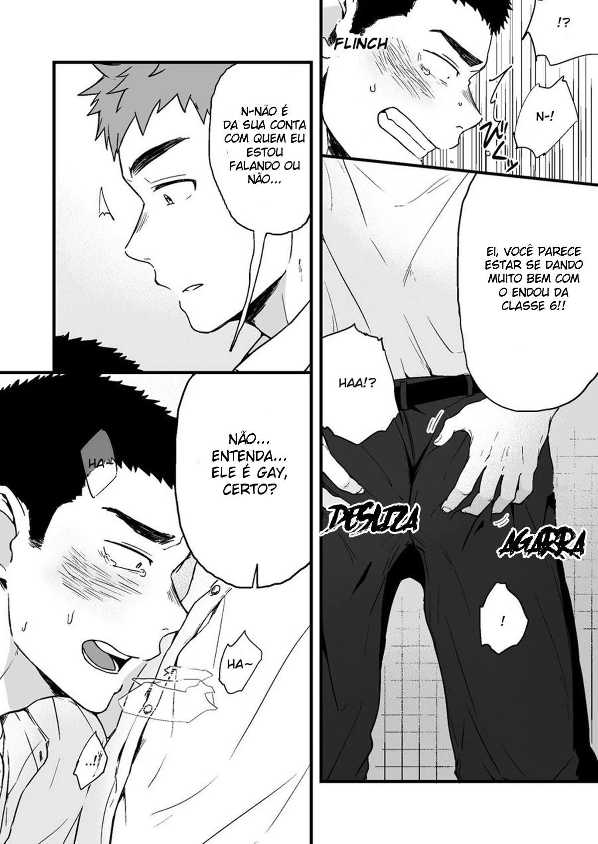 Amor proibido e traição: Nishi e Kimura em um triângulo amoroso na escola – Hentai Yaoi HQ Brasileiro