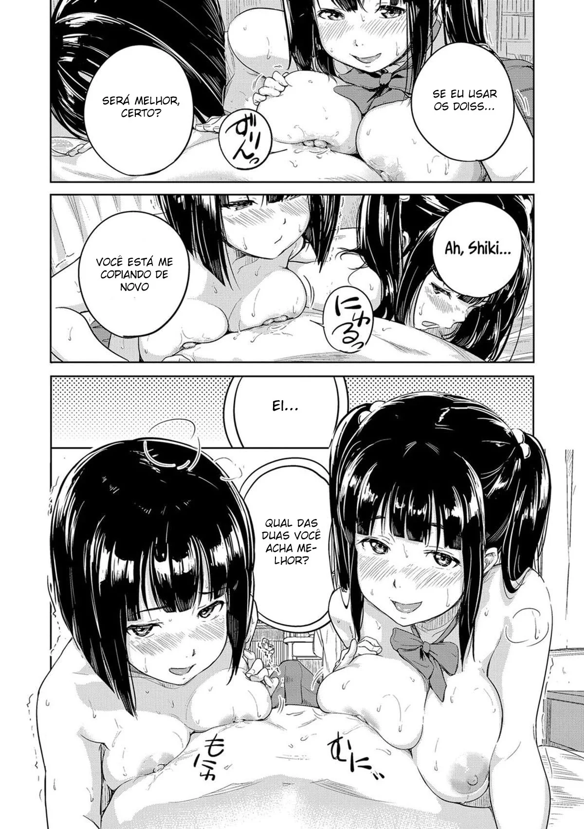 Conquistando o Coração das Gêmeas Piranhas em Hentai HQ
