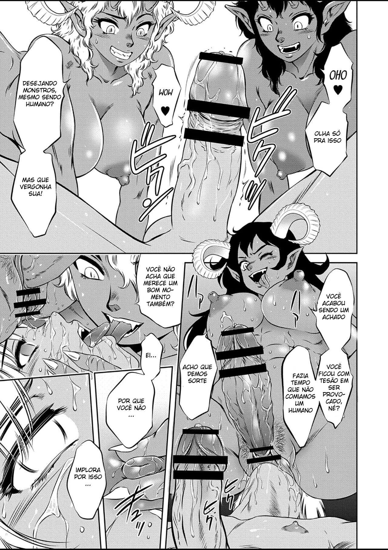 A Missão da Buceta Proibida no Hentai HQ Brasileiro!