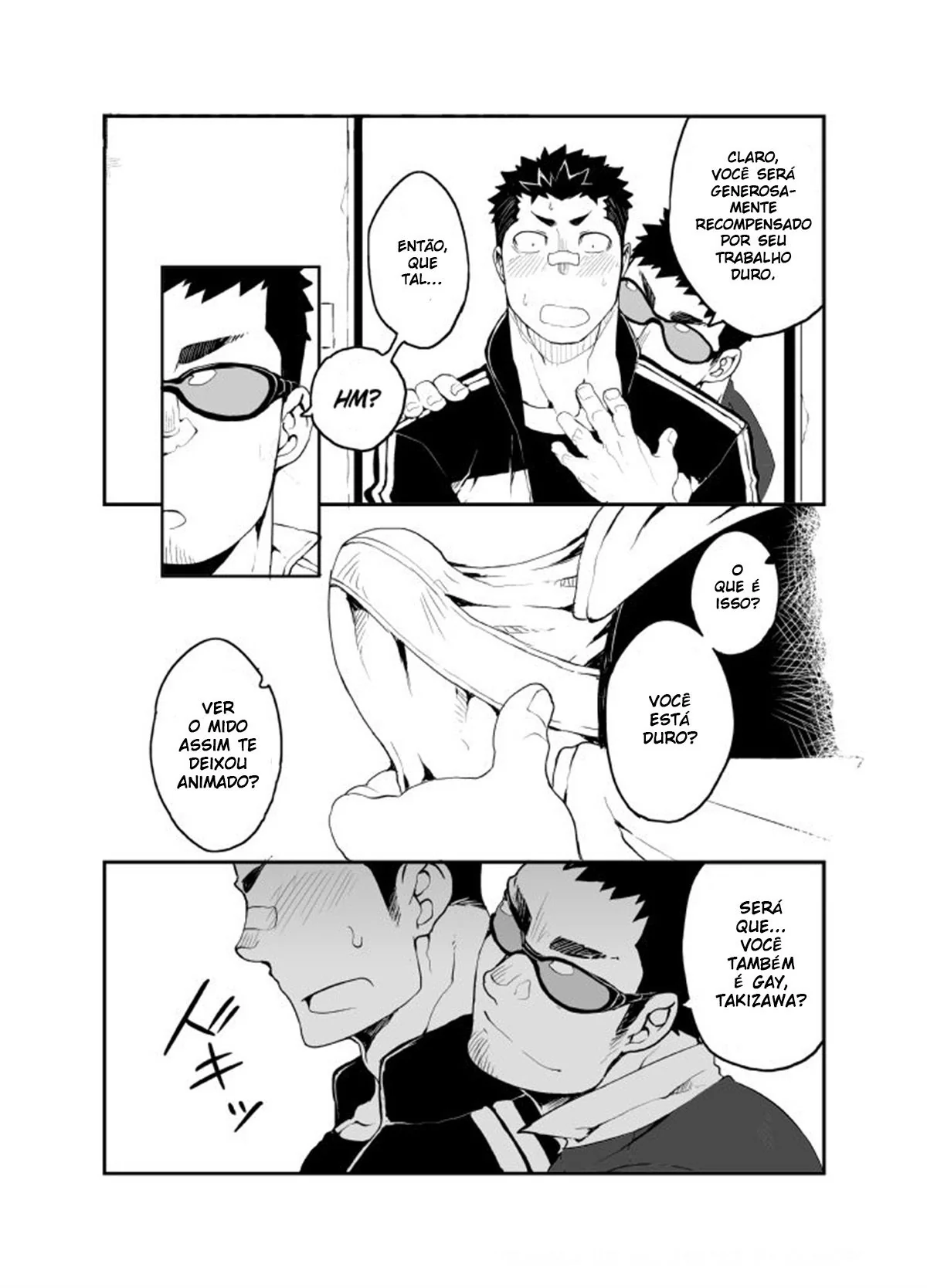Dando o Cu Por Dinheiro – Takizawa e Mido no Yaoi Hentai em HQ Brasileiro