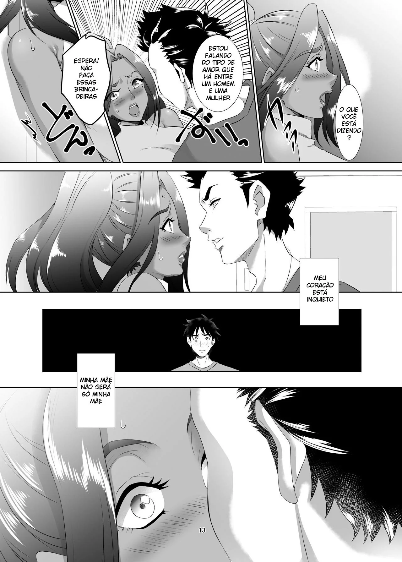 Troca Troca de Mães – Mako e Hiroki em uma HQ Brasileira de Hentai