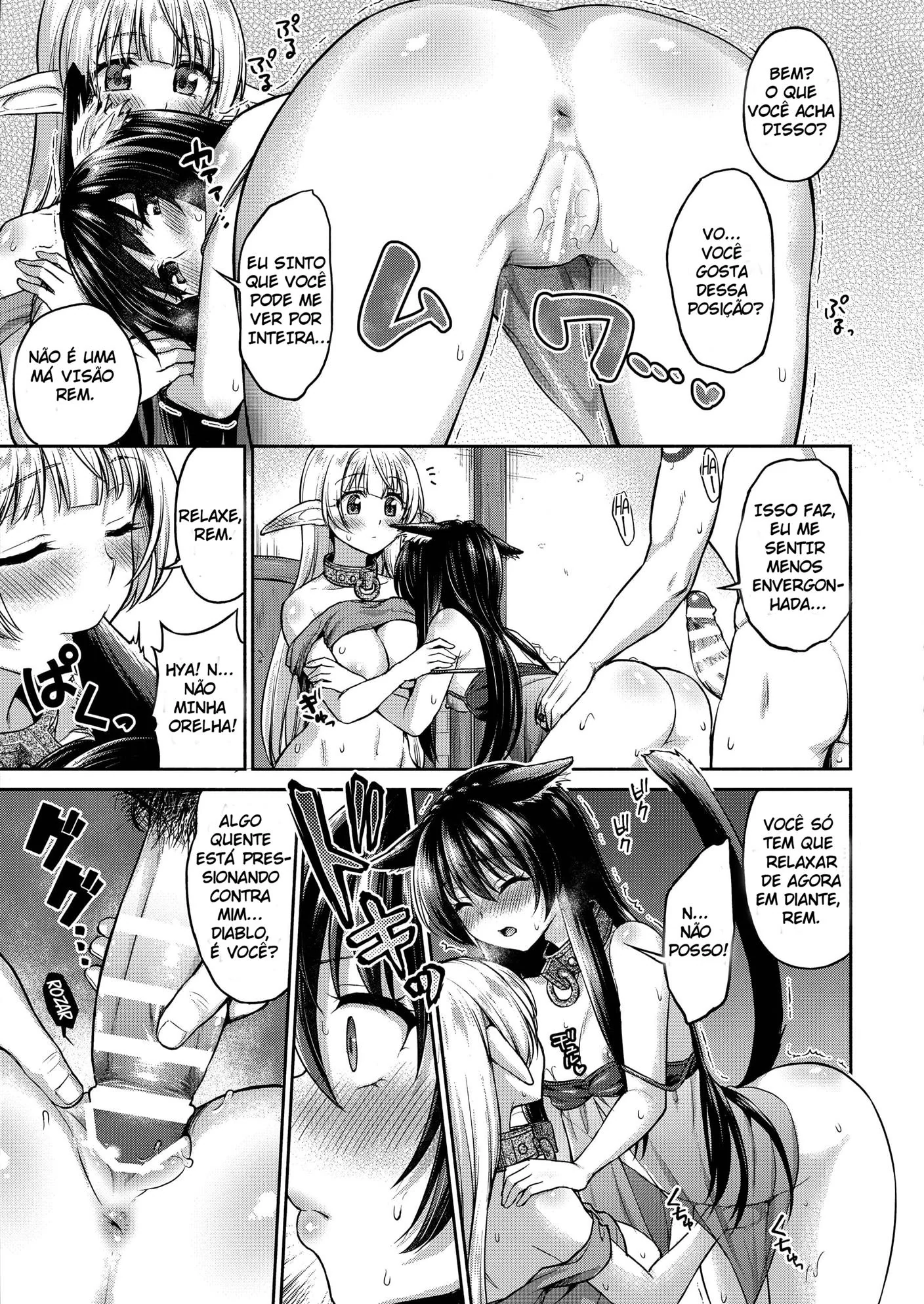 Seduzindo a Tia Piranha – Keita entra em ação! em hentai HQ Brasileiro