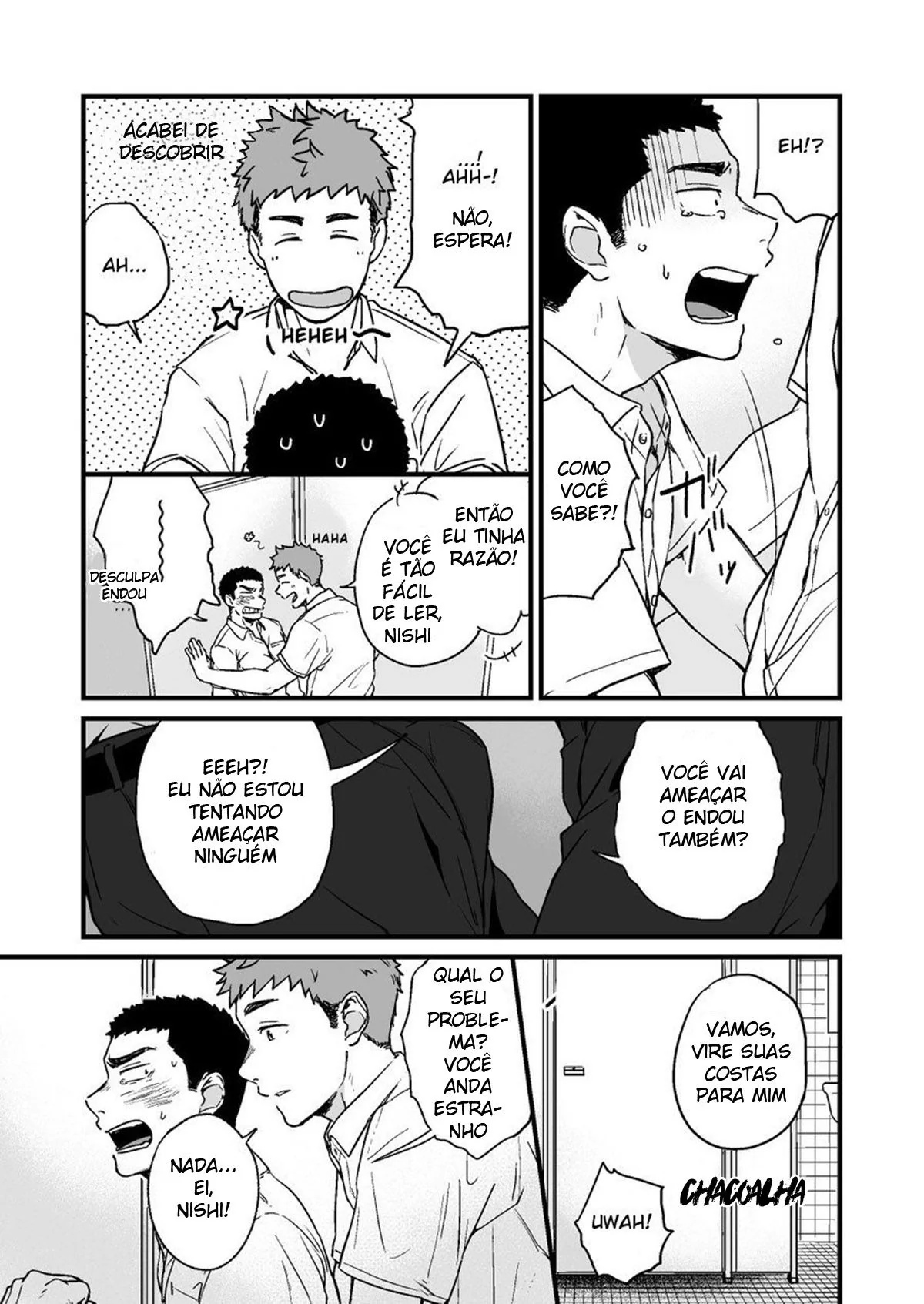 Amor proibido e traição: Nishi e Kimura em um triângulo amoroso na escola – Hentai Yaoi HQ Brasileiro