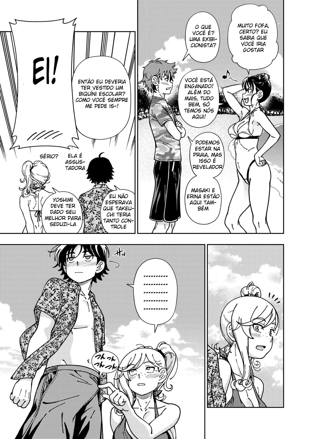 Piranha na Praia: A Rola do Prazer em Hentai HQ Brasileiro